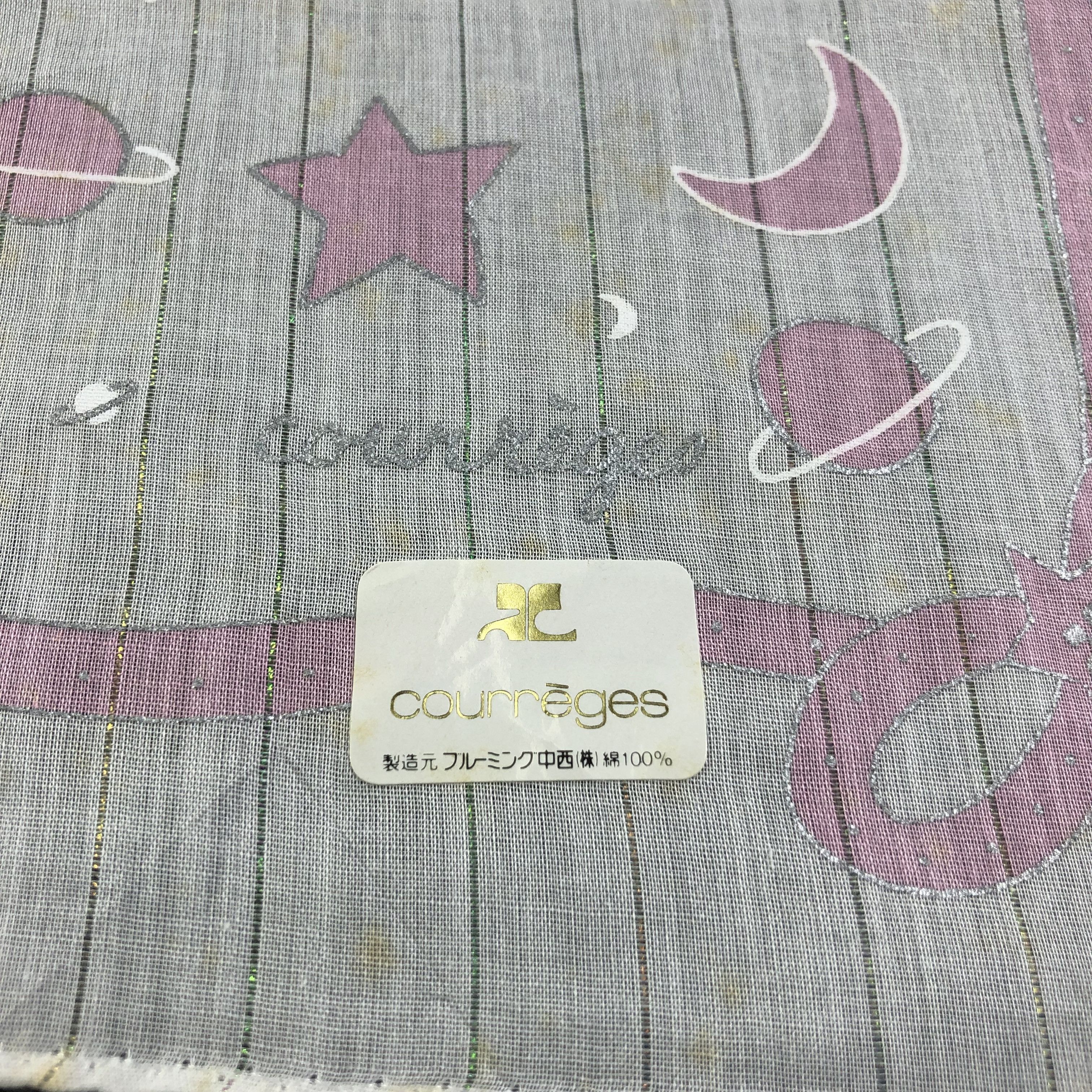 Courreges × Vintage Courreges Handkerchief Neckerchief Bandana H2253 Size ONE SIZE - 4 Thumbnail
