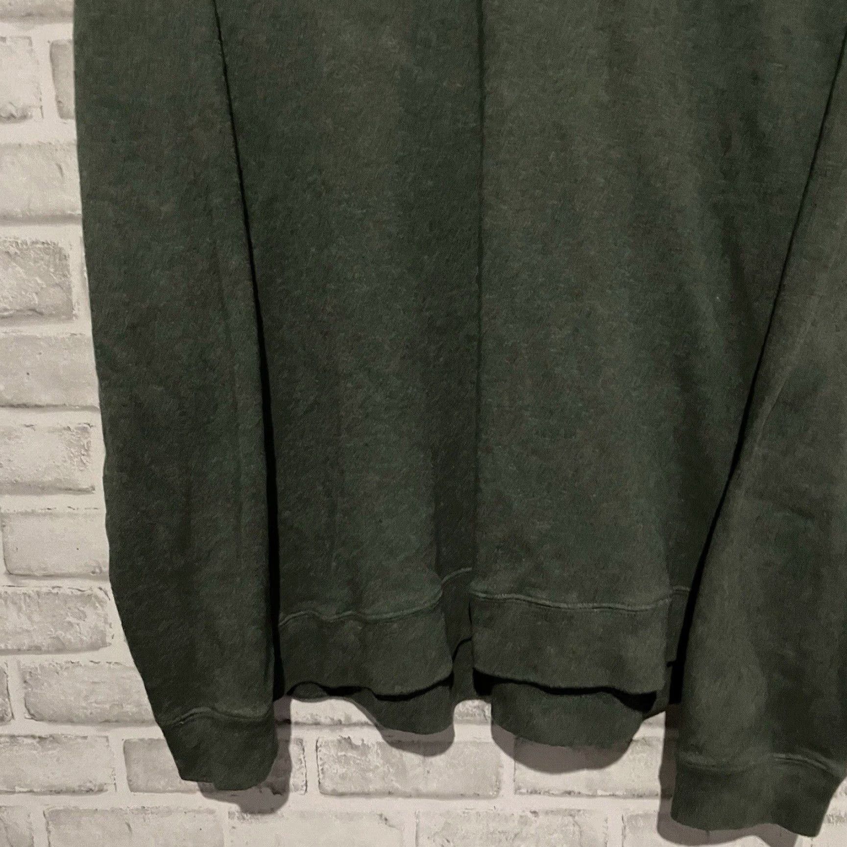 johnnie-O Johnnie-O Sweater Mens XL Green Cotton Half-Zip Pullover Size US XL / EU 56 / 4 - 3 Thumbnail