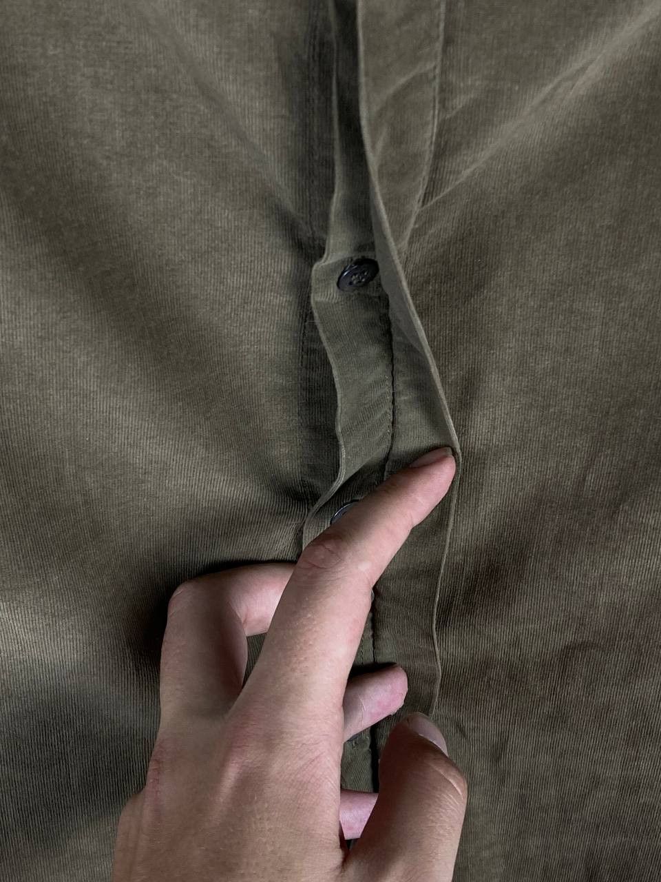 Costume National × Vintage Vintage Costume National Men’s Velvet Shirt Buttons Up Size US L / EU 52-54 / 3 - 8 Thumbnail