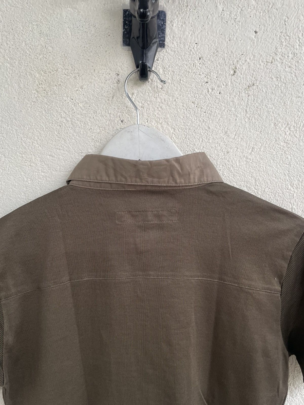 Katharine Hamnett London 2000s Katharine Sheer Panel Polo Tee Designer Hysteric Y2K Size US XS / EU 42 / 0 - 9 Thumbnail