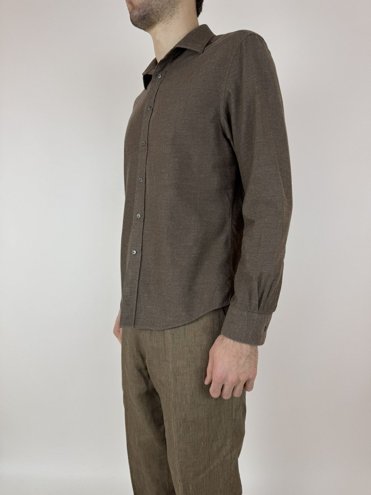 Designer × Jos. A. Bank Jos. A. Bank RESERVE Button Up Shirt cotton/cashmere Size US L / EU 52-54 / 3 - 9 Thumbnail