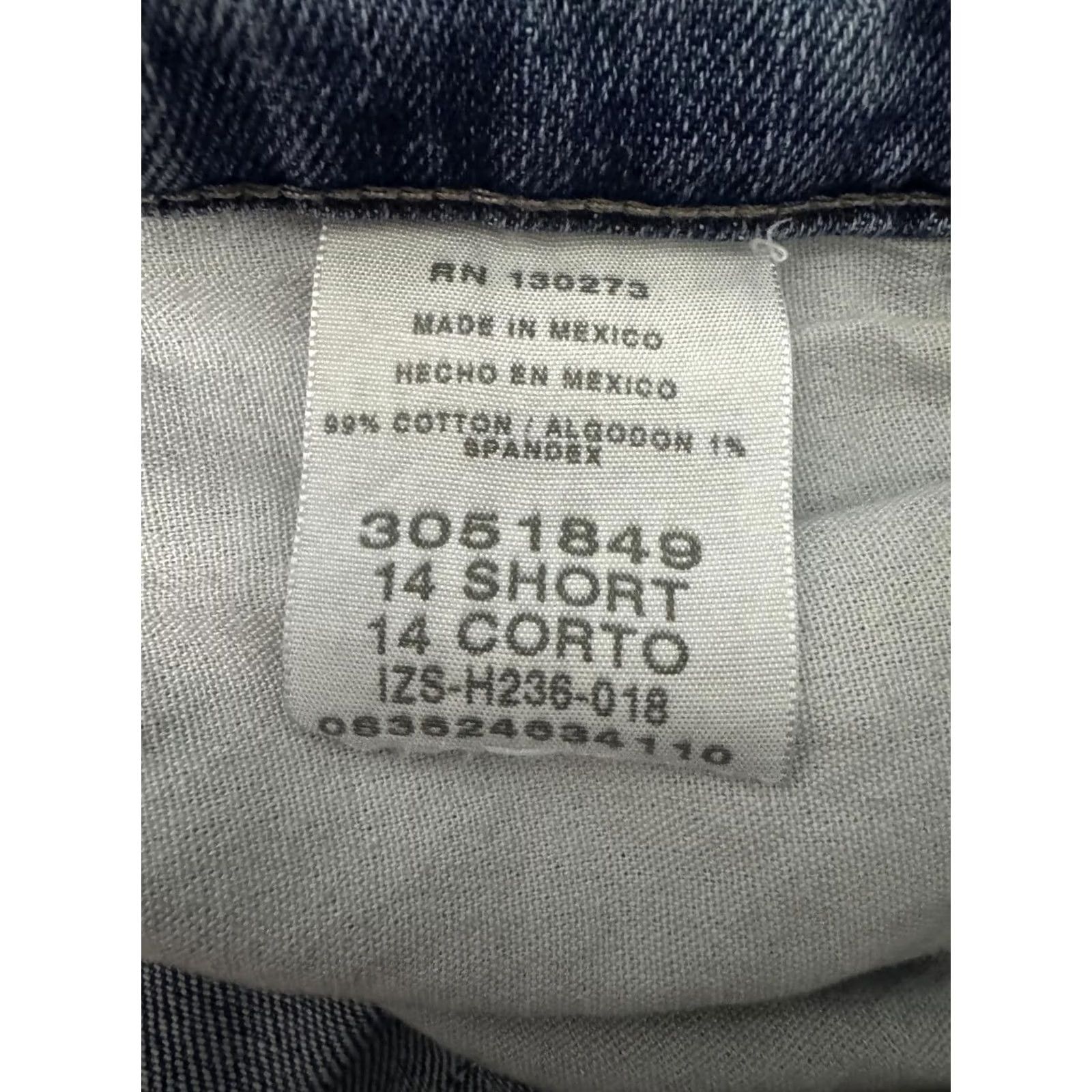 Lee Lee Jeans Women’s Relaxed Straight Leg Jeans 34x26 Blue 28 Regular Size 14 Short Mens Women Girls Size 24" / US 00 / IT 34 - 3 Thumbnail