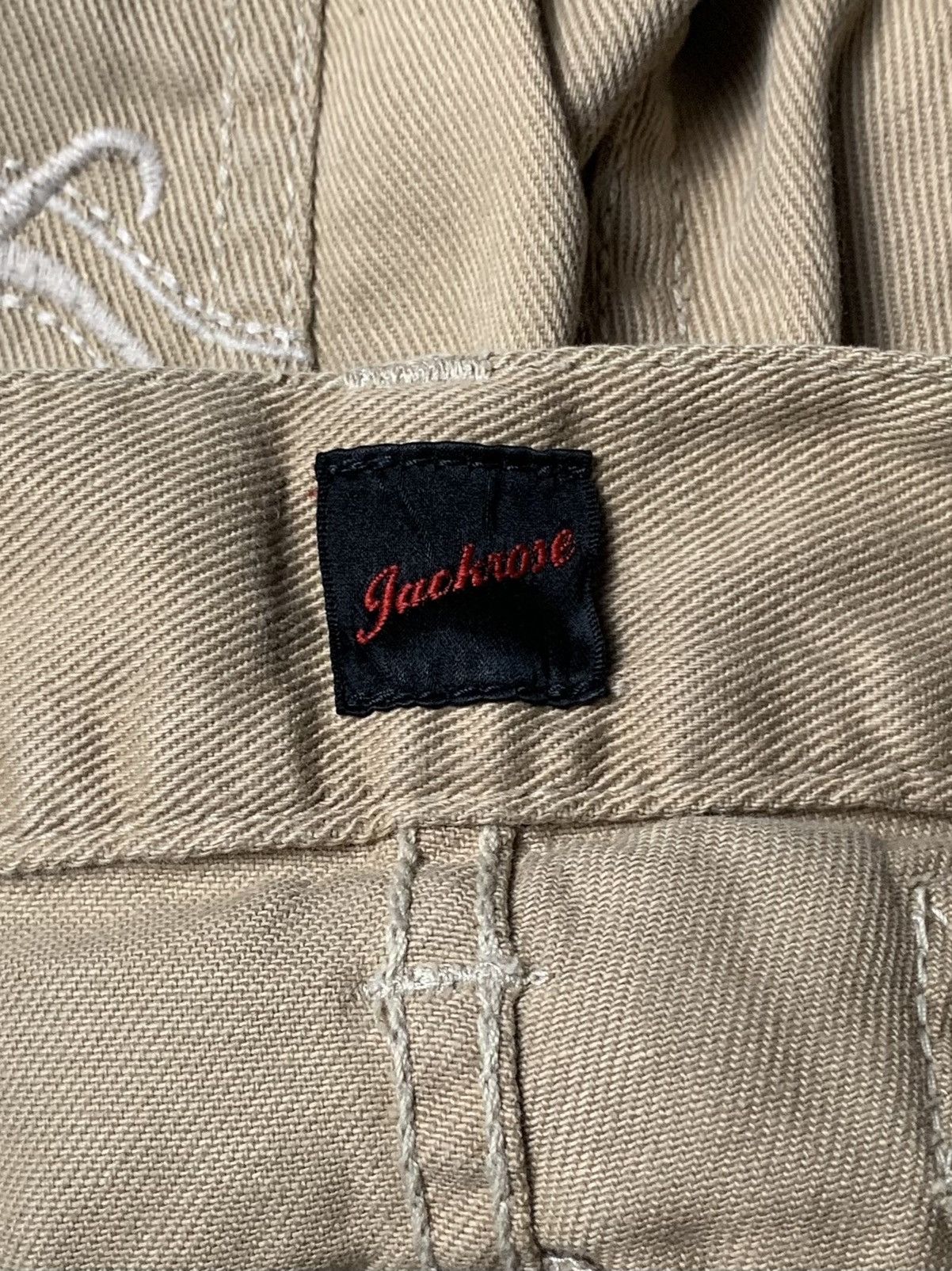 JACKROSE 2000s Jackrose Washed Buckle Back Bootcut Pants Size US 30 / EU 46 - 5 Thumbnail