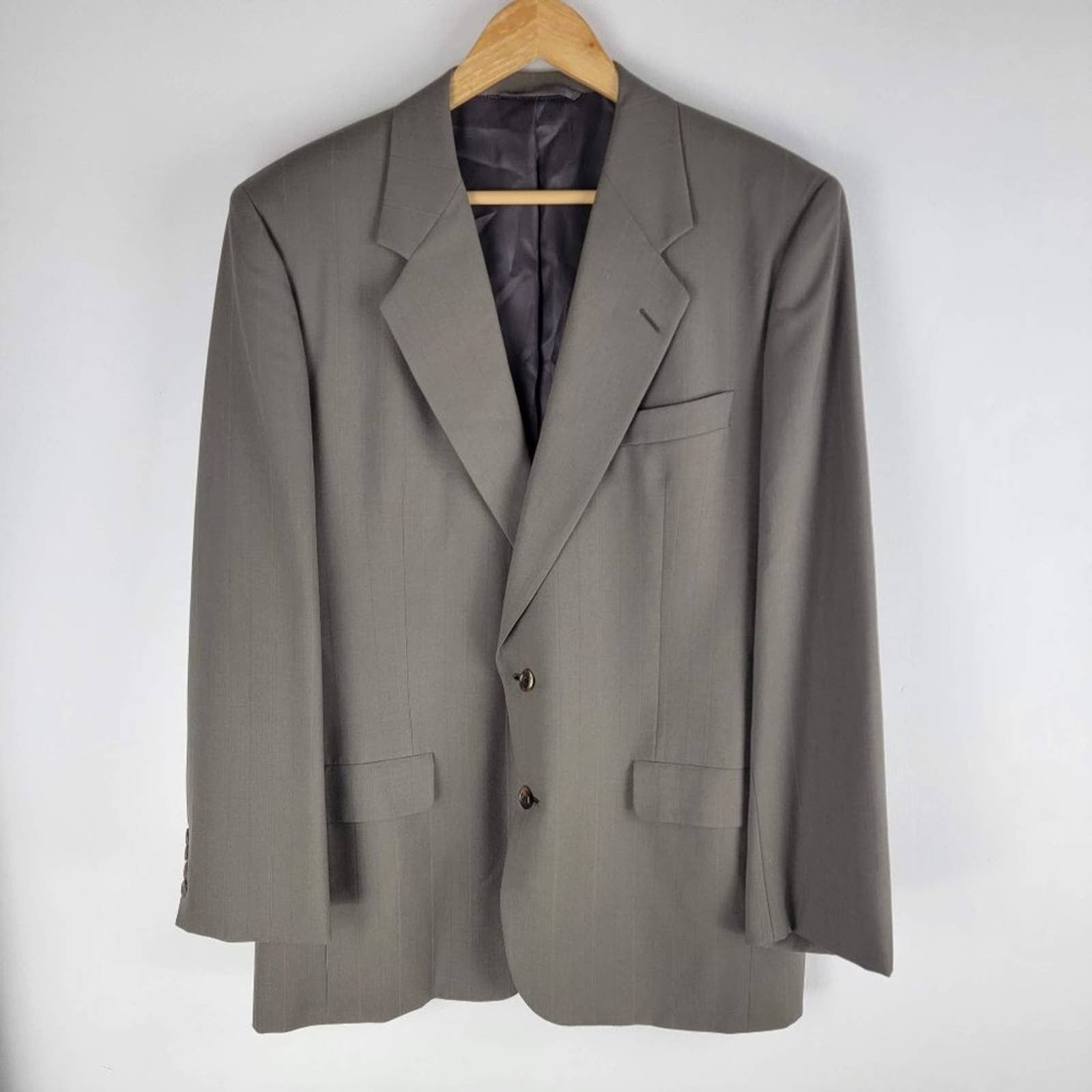 Hickey Freeman Hickey Freeman Boardroom Blazer Union Made Wool Lined ...