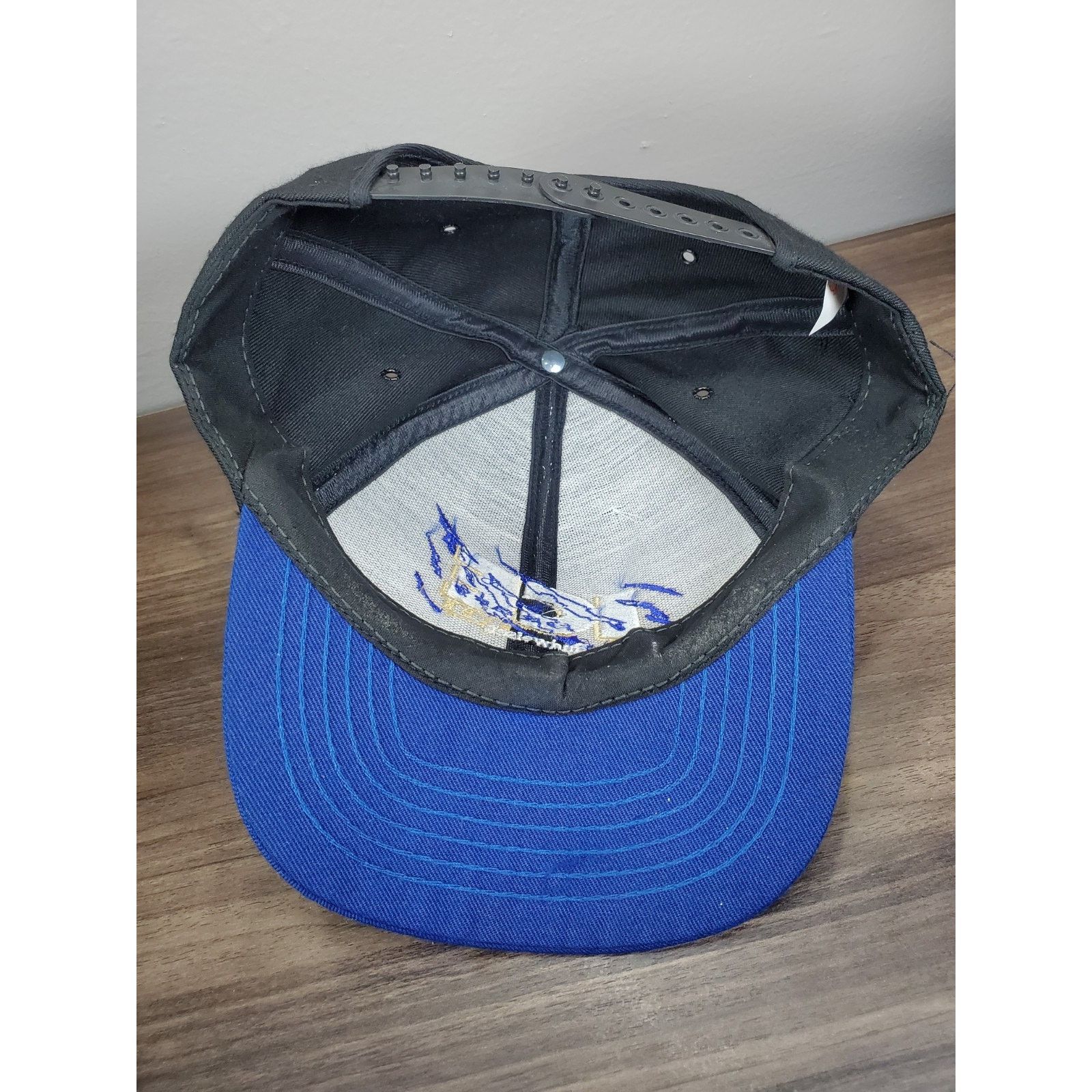 Budweiser × Vintage Bud Ice Hat Cap Snapback Black One Size Made In USA Beer Size ONE SIZE - 9 Thumbnail