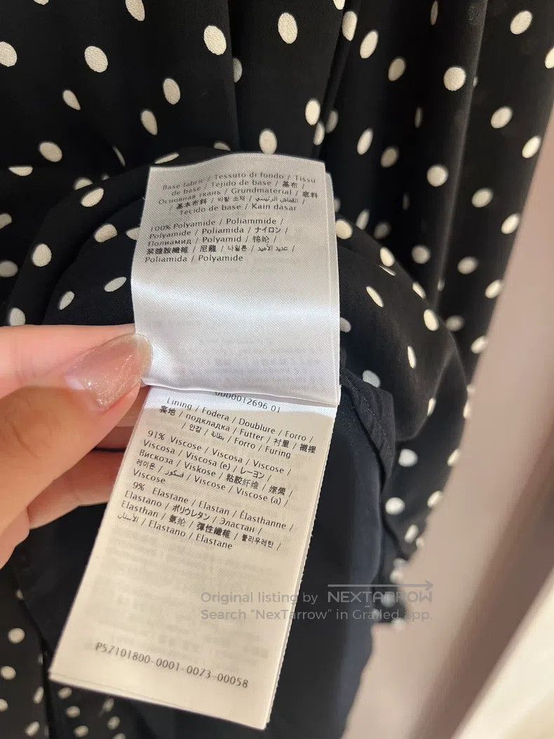 Valentino Valentino Black and white polka dot dress Size M / US 6-8 / IT 42-44 - 9 Thumbnail