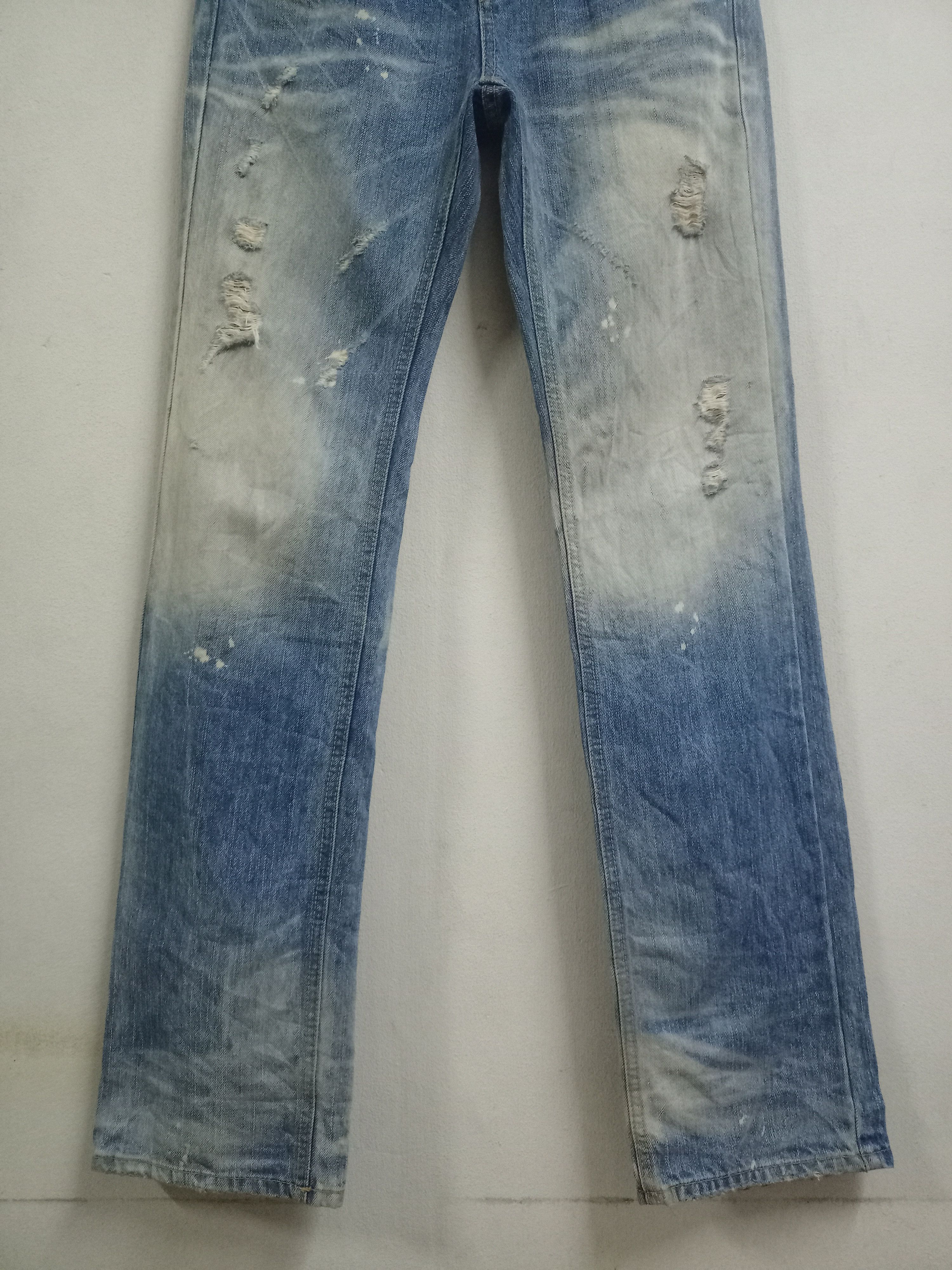 Japanese Brand Vintage Japanese Brand Acid Wash Style Loose Jeans Size US 30 / EU 46 - 6 Thumbnail