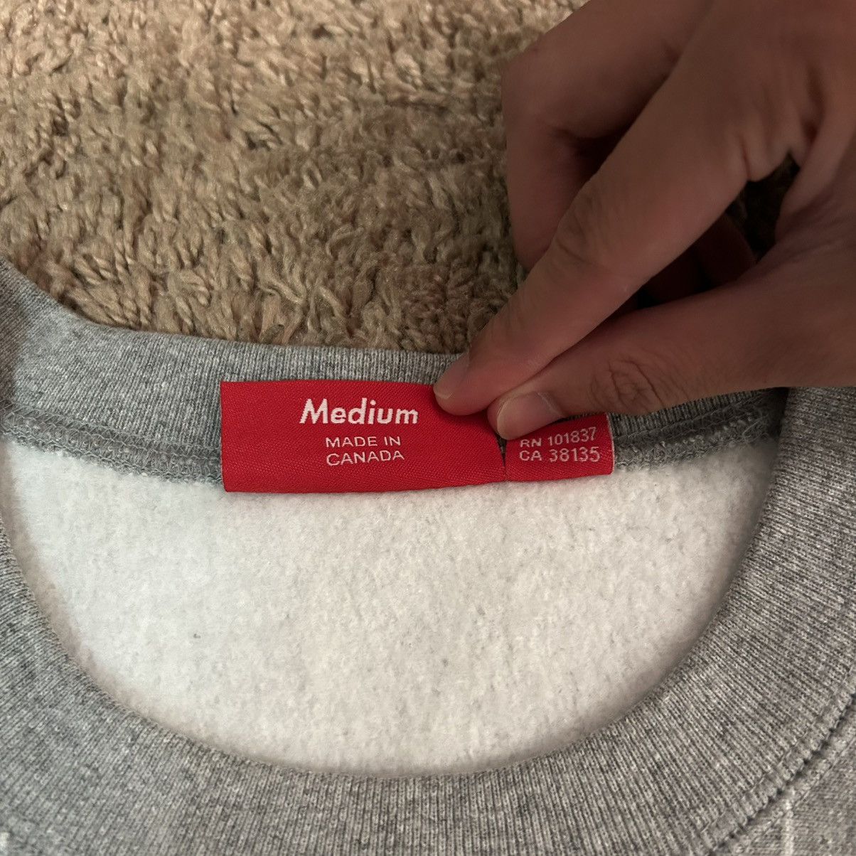 Supreme Supreme SS24 Heather Grey Pinstripe Crewneck | Grailed Supreme Supreme SS24 Heather Grey Pinstripe Crewneck | Grailed