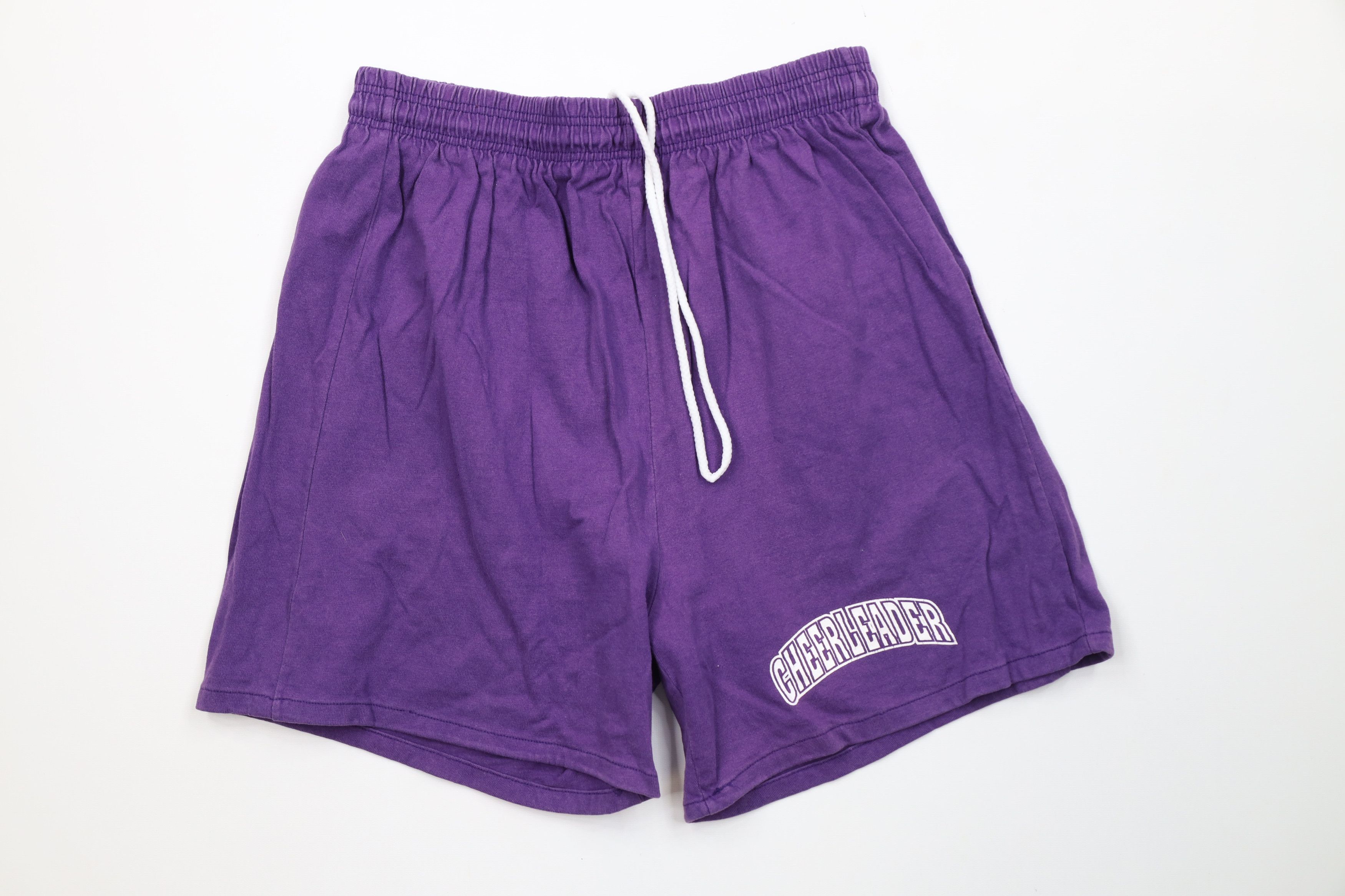 Vintage Vintage 80s 90s Streetwear Cheerleader Shorts Cotton USA Size 28" / US 6 / IT 42 - 1 Thumbnail
