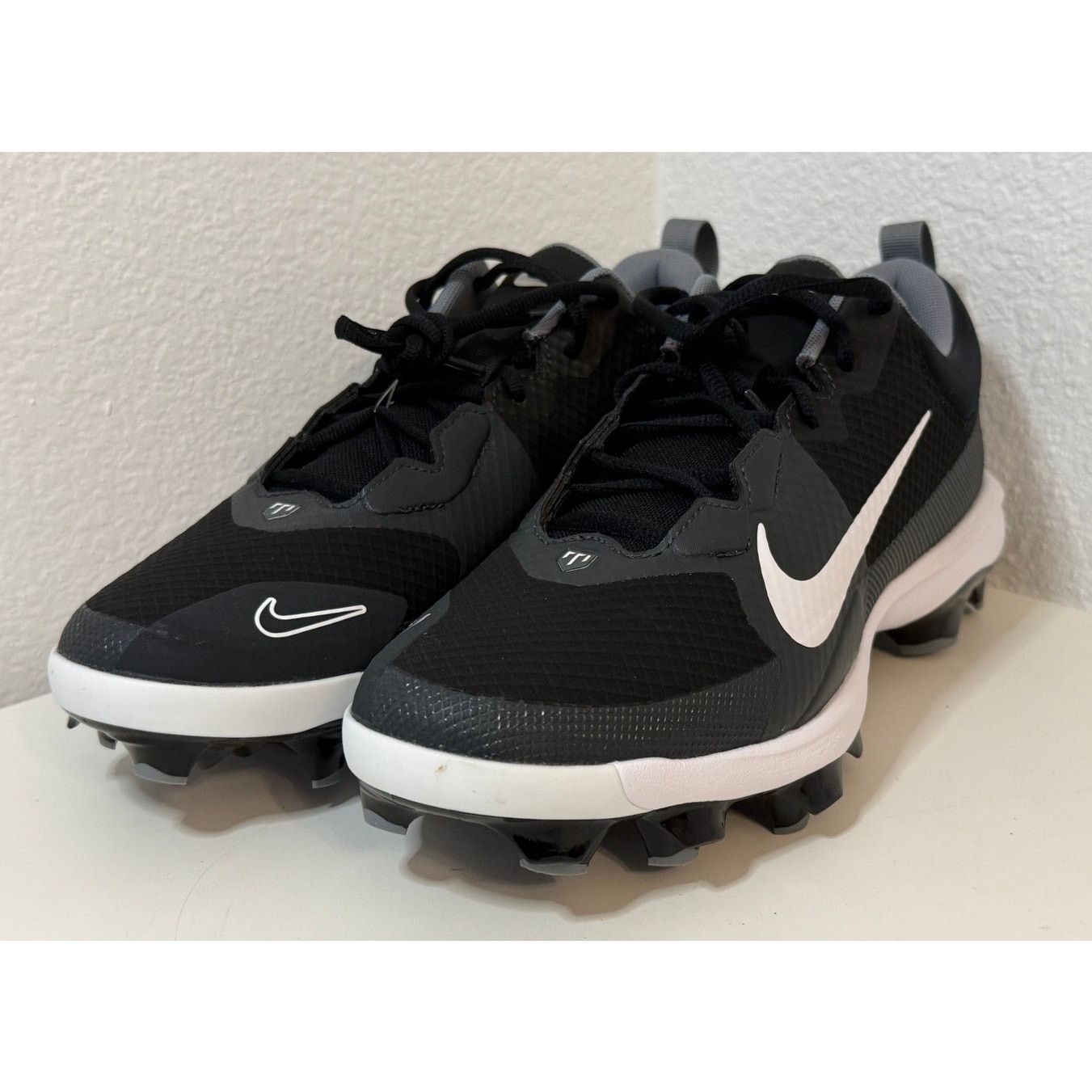 Nike NIKE FORCE TROUT 9 PRO MCS "BASEBALL CLEATS" BLK-WH SZ 10.5 Size US 10.5 / EU 43-44 - 2 Thumbnail