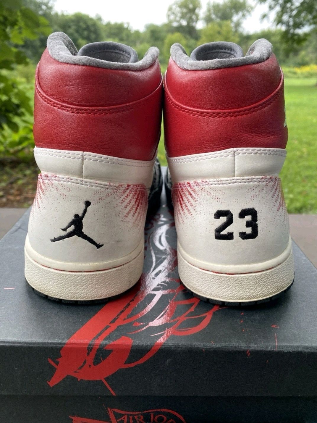 Jordan Brand Dave White Nike Air Jordan Retro 1 High Wings For The Future Size US 11.5 / EU 44-45 - 5 Thumbnail