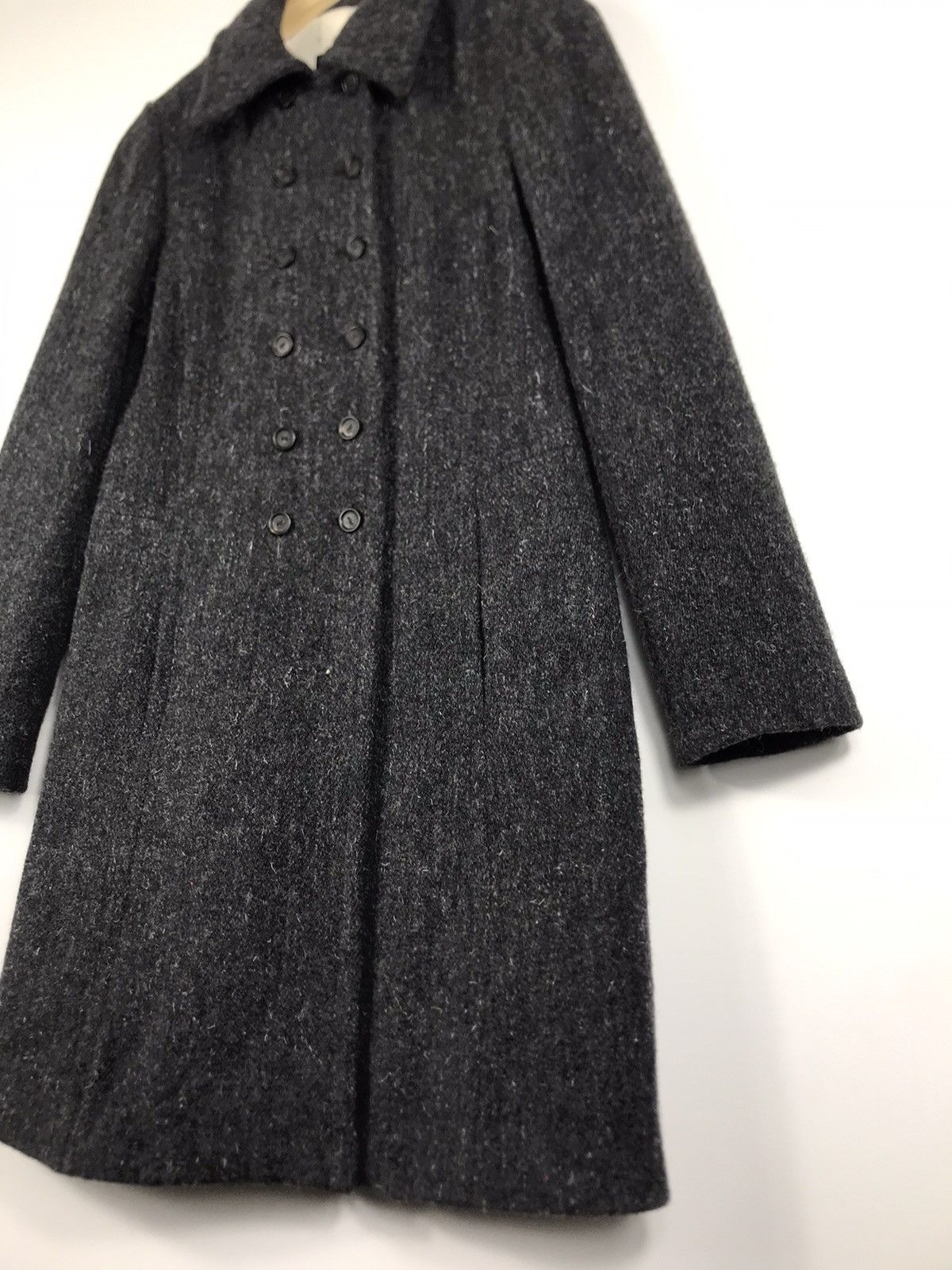 Tomorrowland 🔥Macphee Tomorrowland Wool Mohair Double Breast Long Coat Size XS / US 0-2 / IT 36-38 - 3 Thumbnail