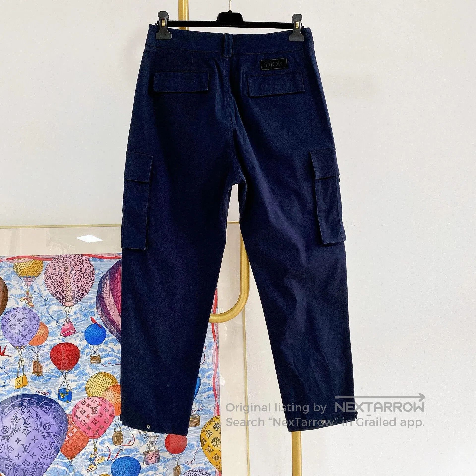 Dior christian dior navy casual pants. Size US 32 / EU 48 - 2 Thumbnail