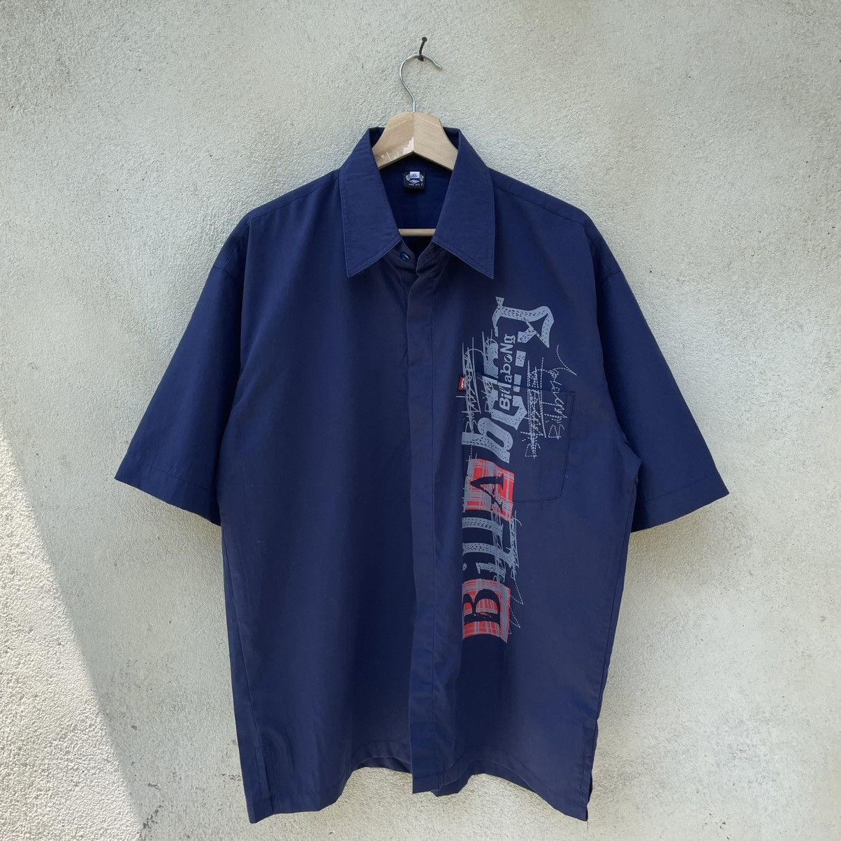 Billabong × Vintage Vintage Billabong Shirt Big Logo very rare Y2K 🍒 Size US XL / EU 56 / 4 - 1 Thumbnail