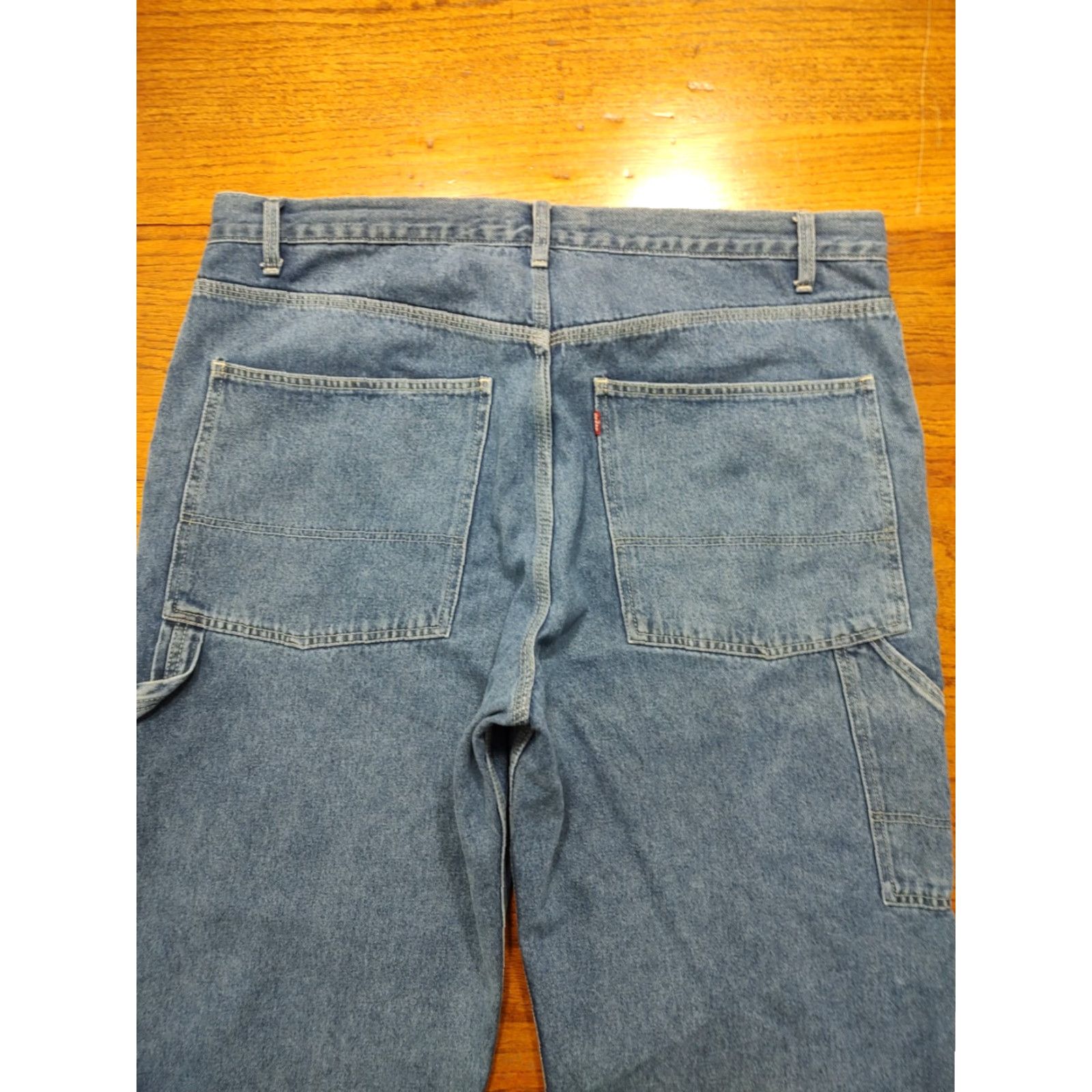 Levi's VINTAGE Levi's Carpenter Jeans Mens 38x30 Blue Relaxed Fit 5-Pocket Denim Seasonal 90s Skate Mens Size US 38 / EU 54 - 3 Thumbnail