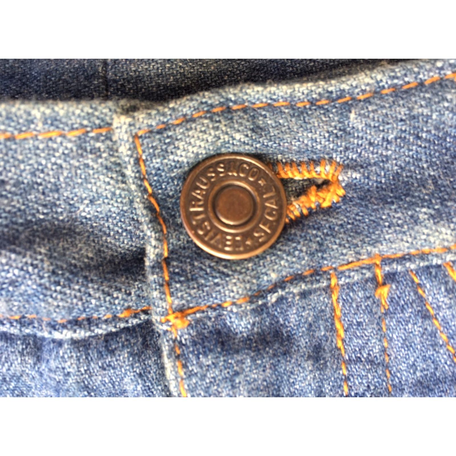 Levi's VINTAGE Levi's Jeans USA STYLE High Waisted 28 In Waist Hippie Hippy Blue 28 in Mens Women? Size 28" / US 6 / IT 42 - 7 Thumbnail