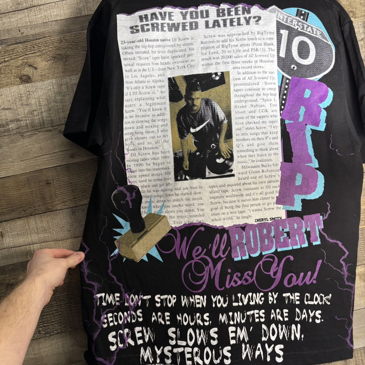 Other Backstock.co DJ Screw ThriftCon Exclusive Bootleg Rap Tee Size US L / EU 52-54 / 3 - 6 Thumbnail