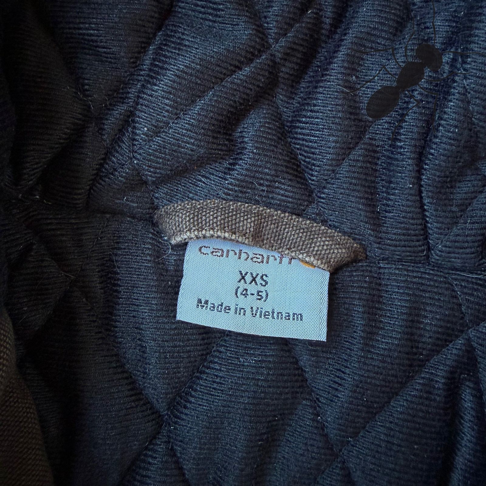 Carhartt × Vintage Vintage Y2K Carhartt YOUTH brown hooded work wear jacket Size US XXS / EU 40 - 5 Thumbnail