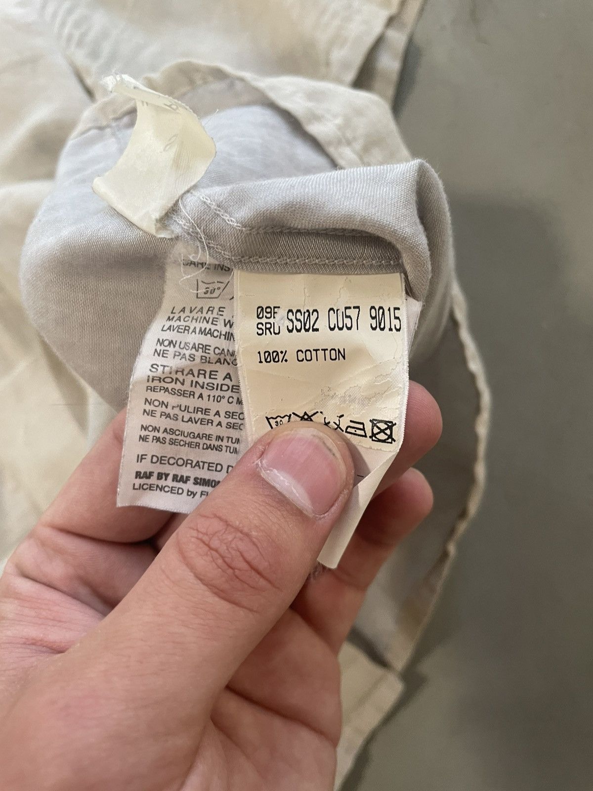 Raf by Raf Simons RAF by RAF Simons Vintage Button Down Short Sleeve Shirt Size US S / EU 44-46 / 1 - 8 Thumbnail