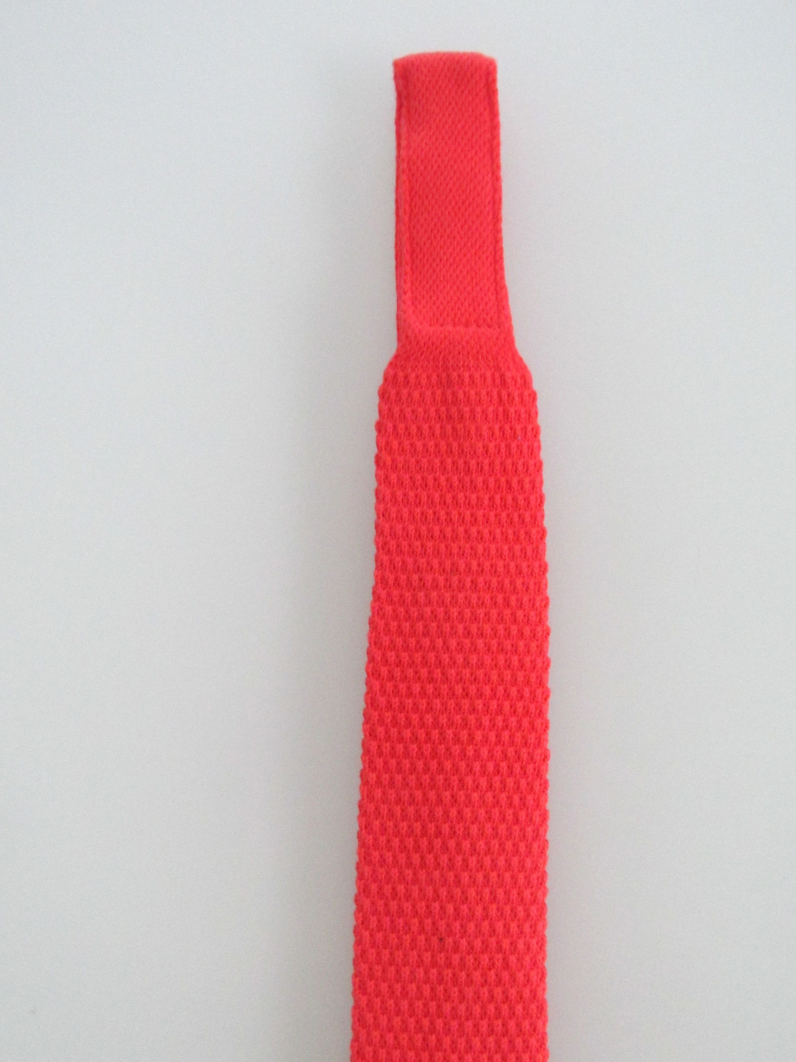 Charles Tyrwhitt Charles Tyrwhitt Flat/Square Bottom Men's Cotton Knit Tie Size ONE SIZE - 3 Thumbnail