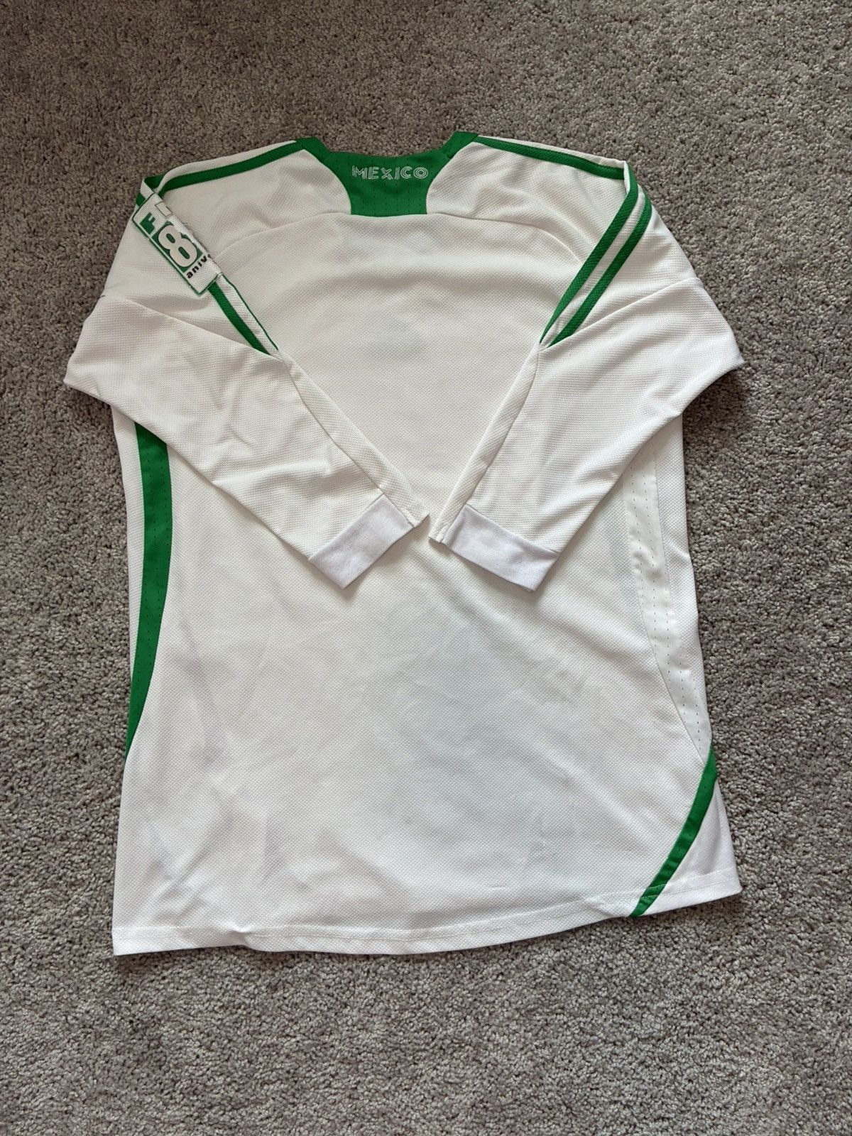Adidas 2008 Mexico Away Jersey Size US L / EU 52-54 / 3 - 2 Thumbnail
