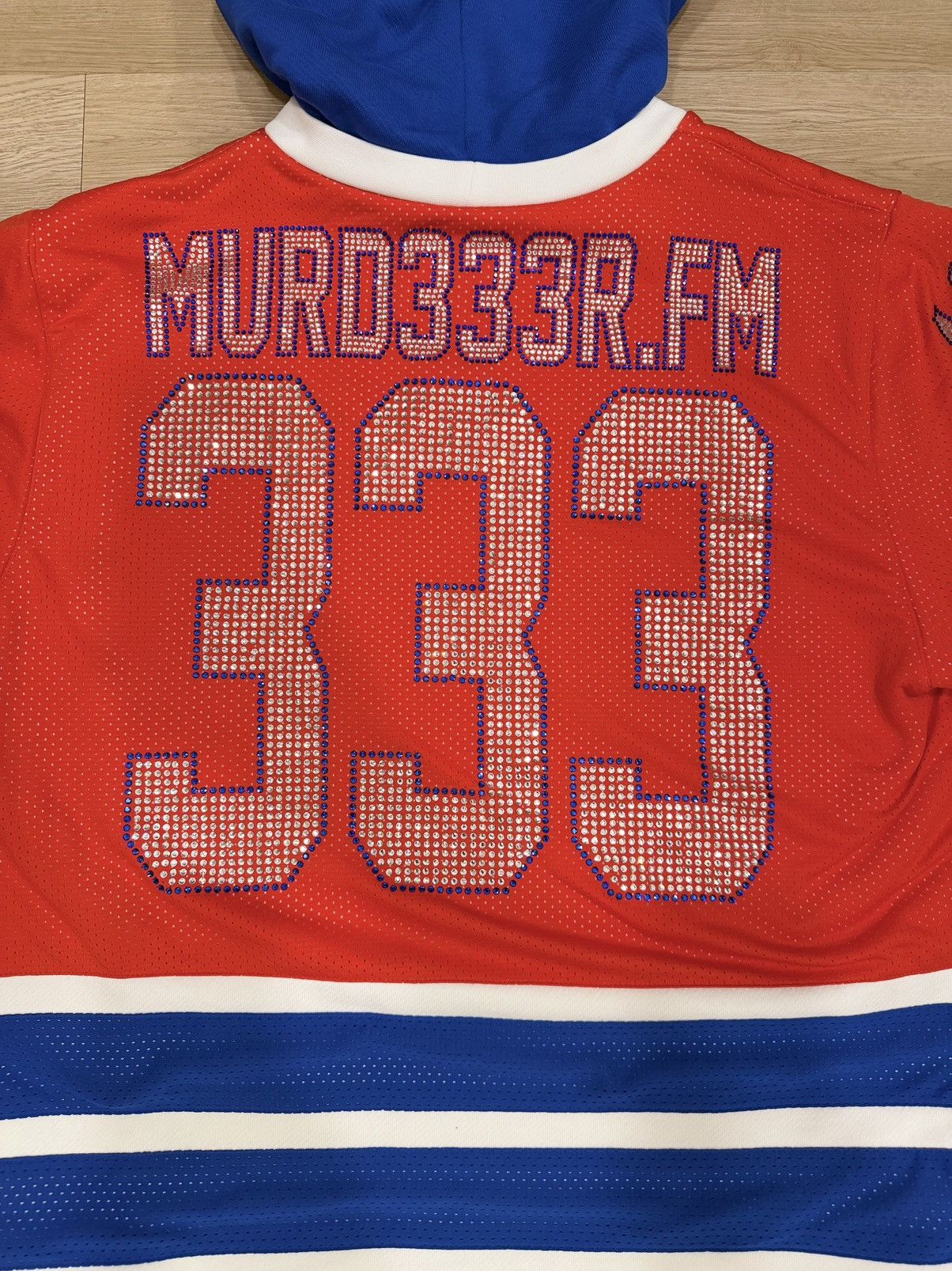 murd333r.fm Murd333r.fm IC333 Hoodie NY Hockey Jersey Size US L / EU 52-54 / 3 - 6 Thumbnail