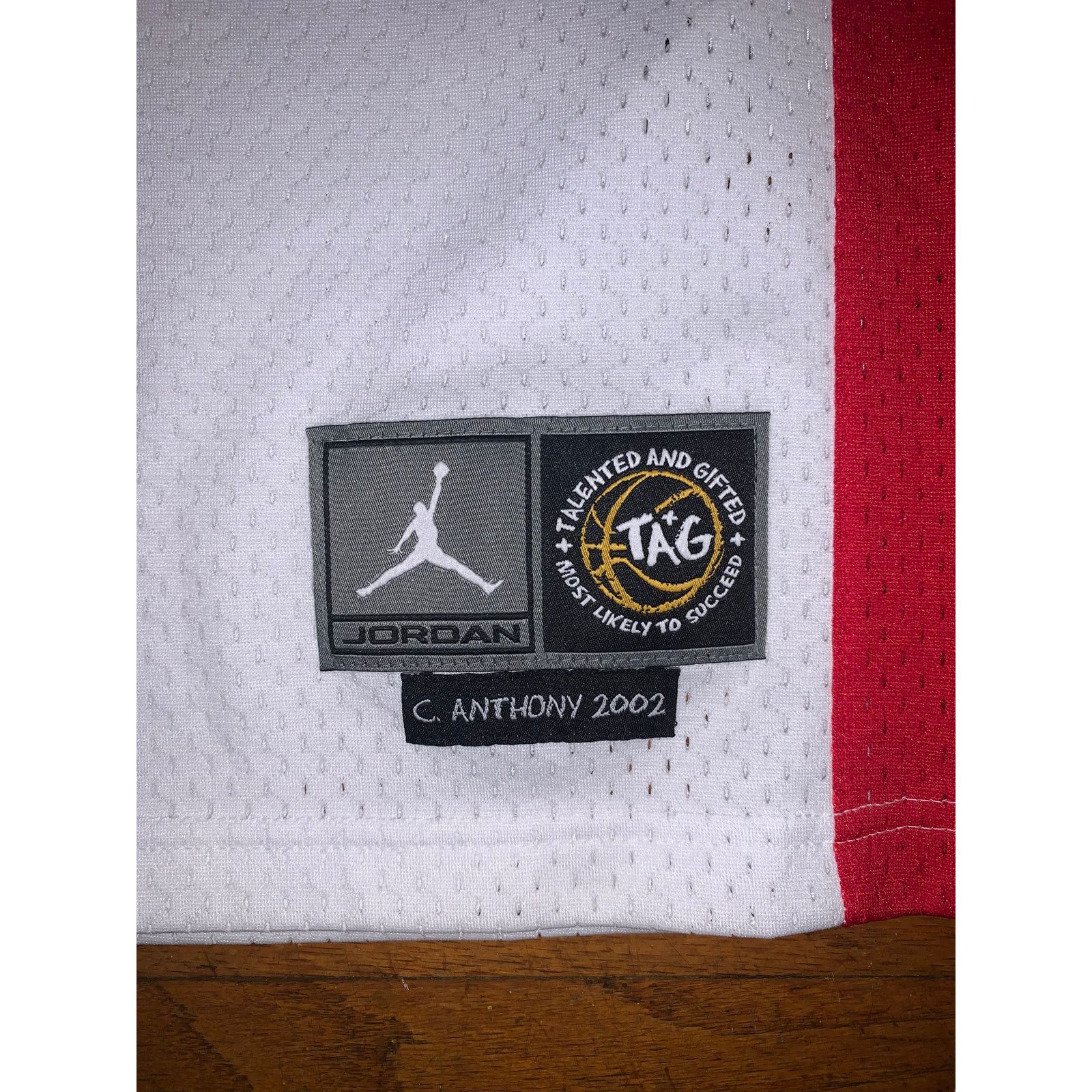 Jordan Brand Carmelo Anthony Oak Hill Jordan Brand Jersey #22 XL White Size US XL / EU 56 / 4 - 5 Thumbnail