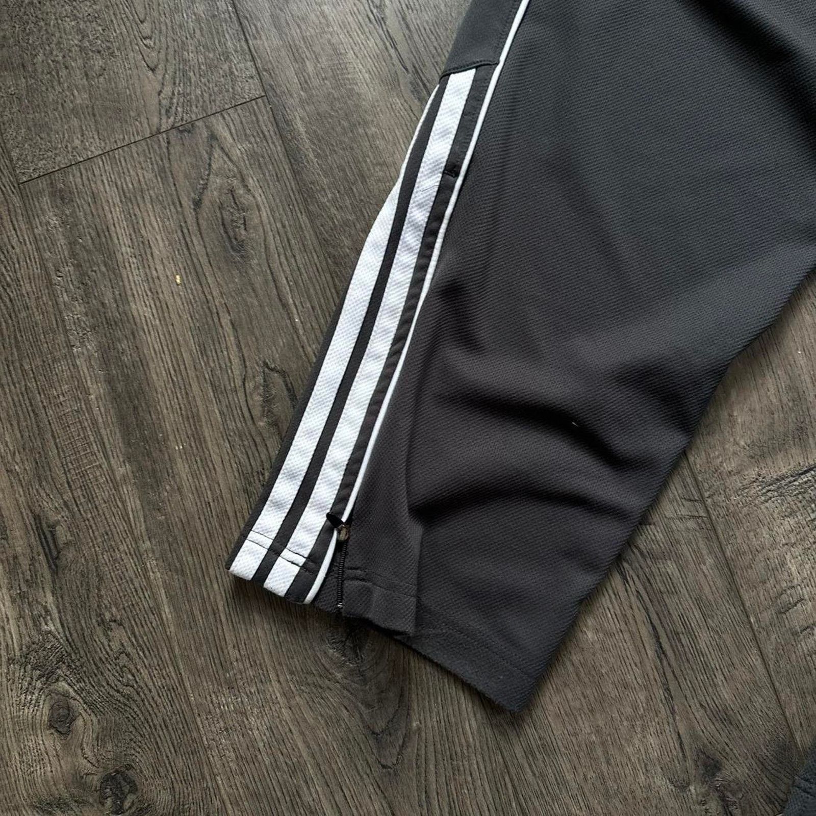 Starter × Vintage Vintage Y2K 00s Starter Sporty Grey Zip Track Sweat Pants Size US 32 / EU 48 - 8 Thumbnail