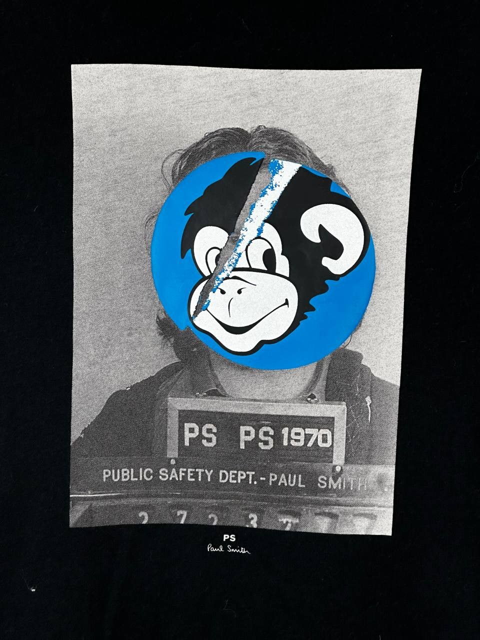 Designer × Paul Smith Paul Smith Graphic Print Monkey Black T Shirt Size US M / EU 48-50 / 2 - 6 Thumbnail
