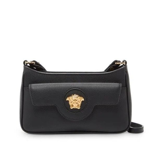 Versace Versace La Medusa Mini Bag Black Gold Size ONE SIZE - 1 Thumbnail