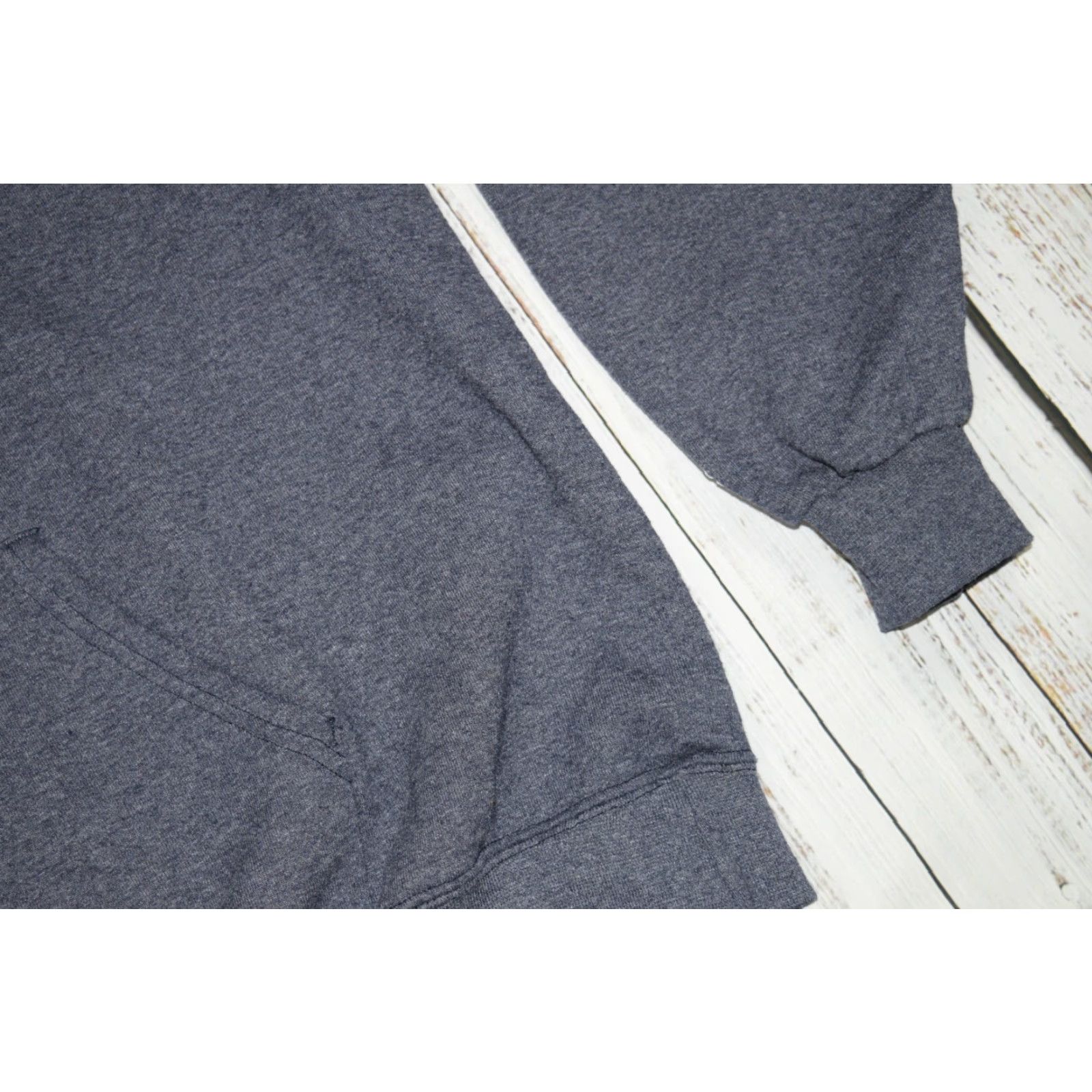 Champion CHAMPION ECO AUTHENTIC HOODIE Mens XL Gray Pullover Sweatshirt Size US XL / EU 56 / 4 - 3 Thumbnail