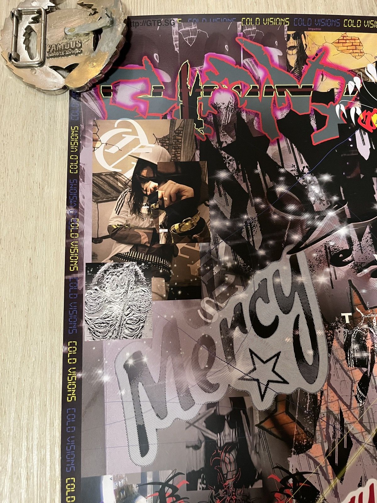Drain Gang Cold Visions Aim Nothying Poster 2024 Size ONE SIZE - 4 Thumbnail