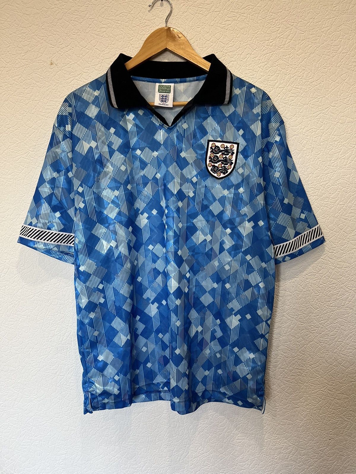 Vintage Vintage England 1991 Home Kit Soccer Jersey Size US L / EU 52-54 / 3 - 1 Thumbnail