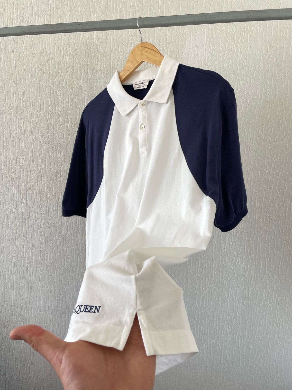 Alexander McQueen Alexander McQueen Polo Shirt – Size XL – Made in Italy Size US XL / EU 56 / 4 - 4 Thumbnail