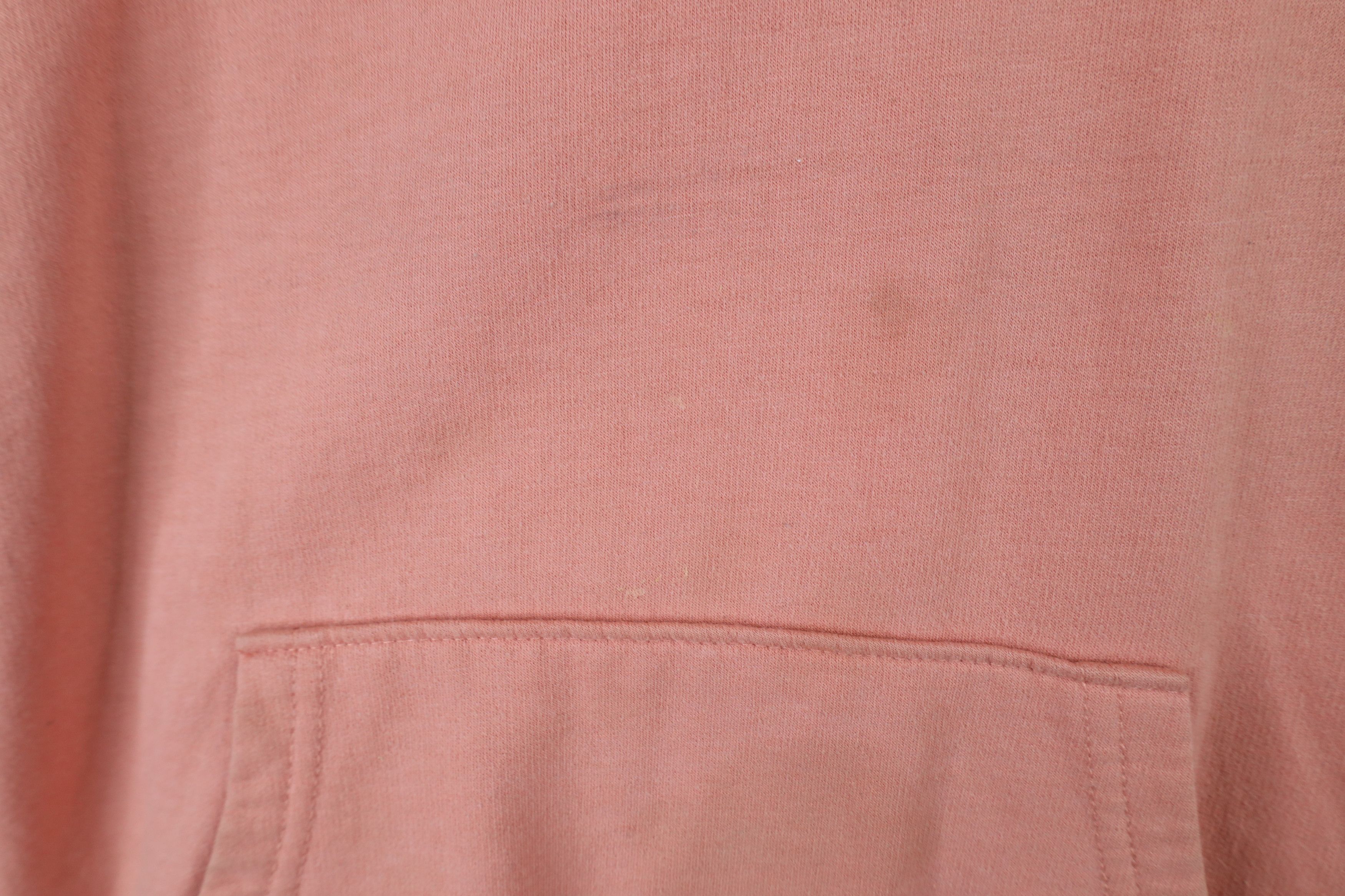 Harley Davidson × Vintage Vintage Harley Davidson Spell Out V-Neck Hoodie Pink Size S / US 4 / IT 40 - 7 Thumbnail