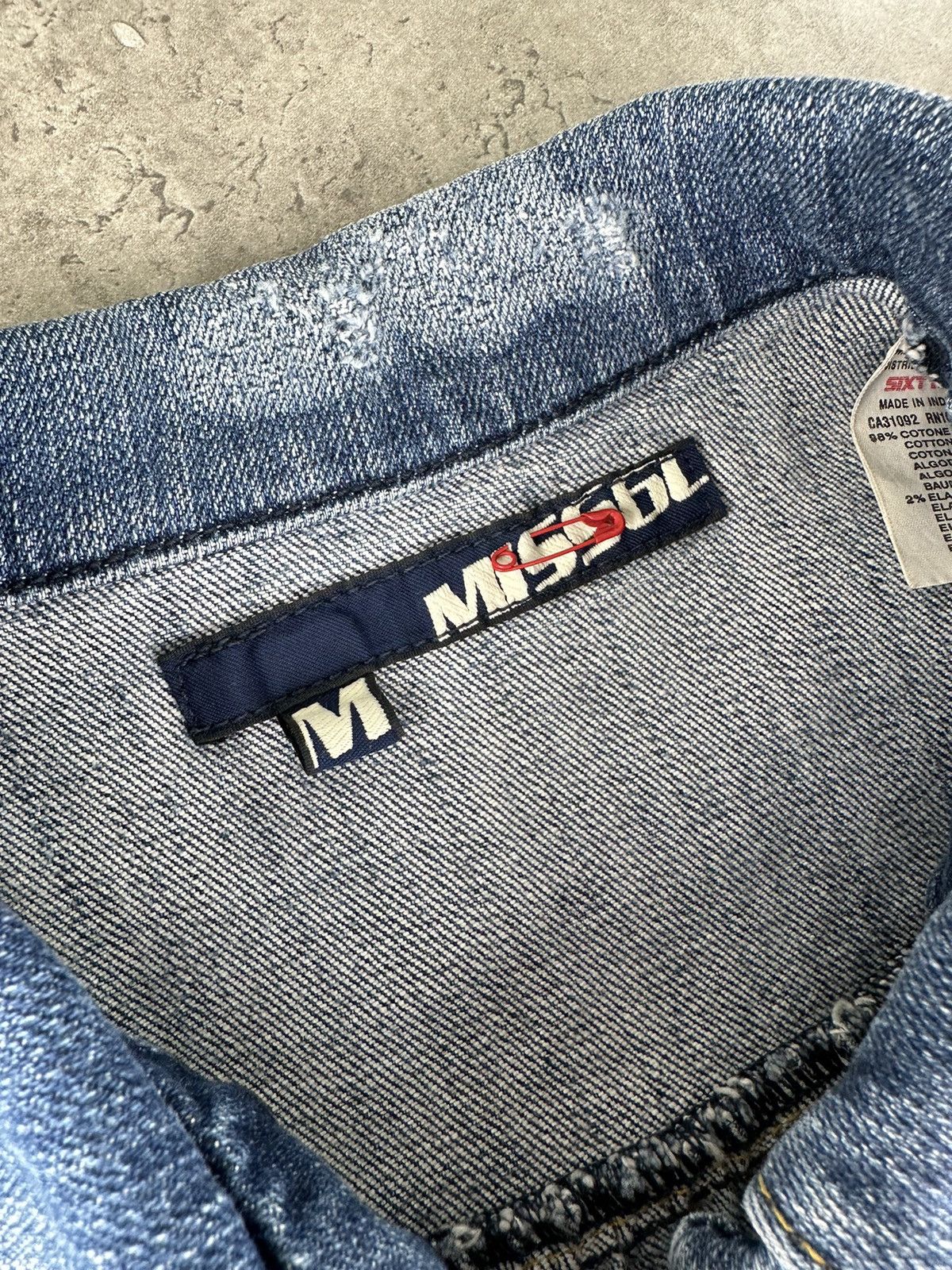 Miss Sixty Miss Sixty Denim Vest Size M / US 6-8 / IT 42-44 - 2 Thumbnail