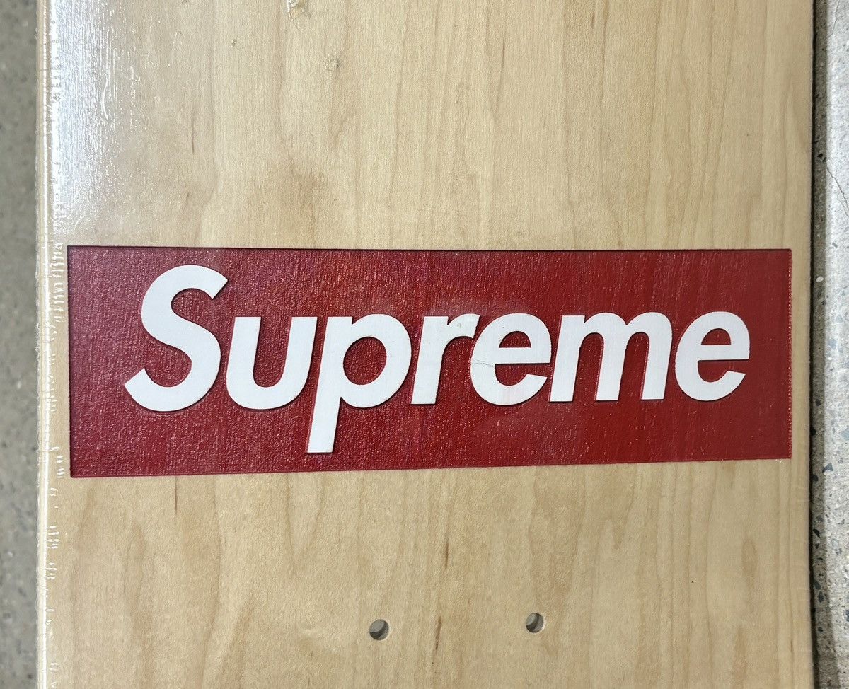 Supreme Suprme sup 24ss week1 Routed Box Logo Skateboard Size ONE SIZE - 7 Thumbnail