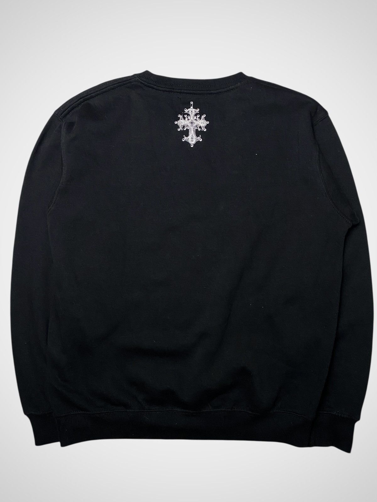 If Six Was Nine 2000's Pan Hard Poem Cross Sweatshirt Size US M / EU 48-50 / 2 - 3 Thumbnail