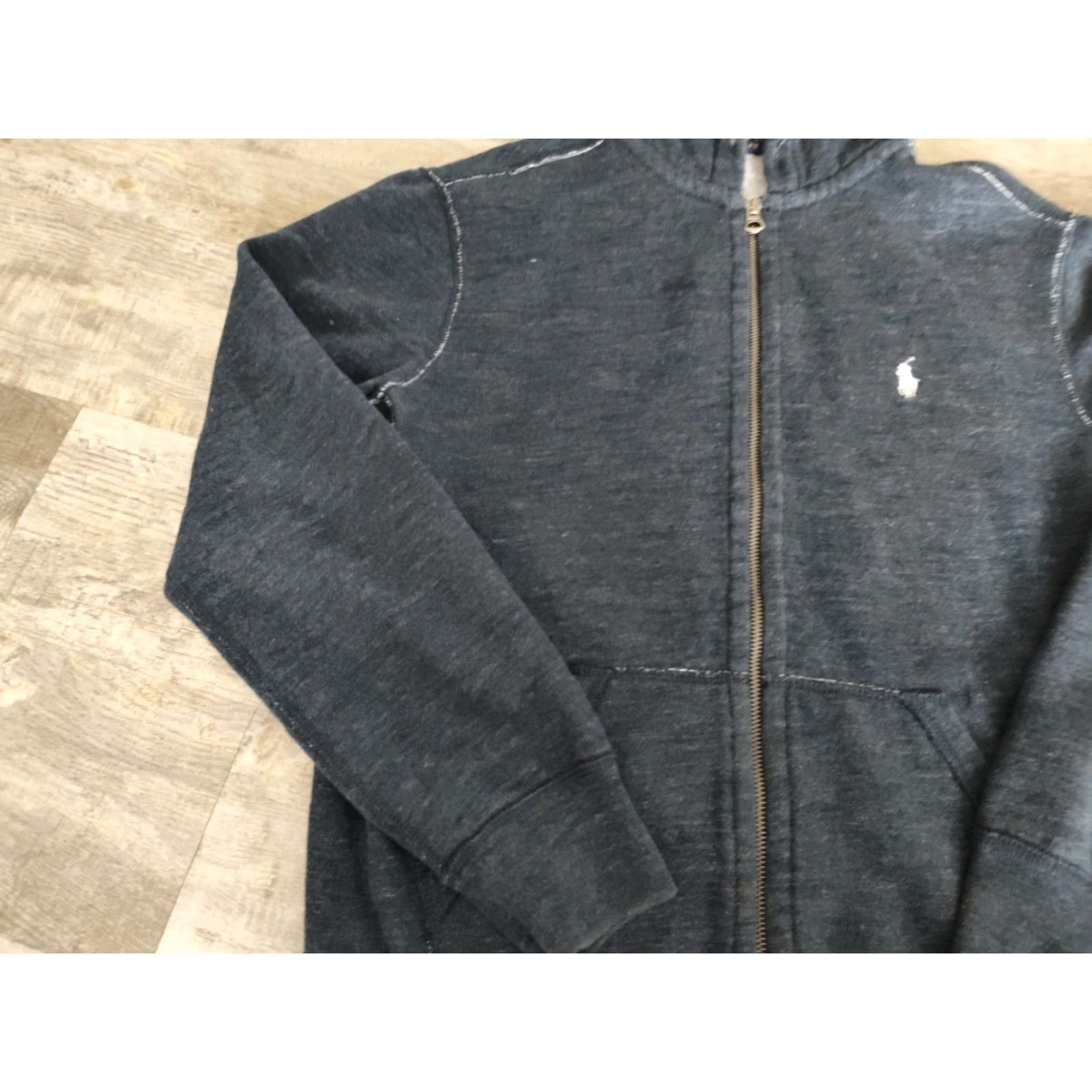 Polo Ralph Lauren Full Zip Navy Hoodie Men's M
