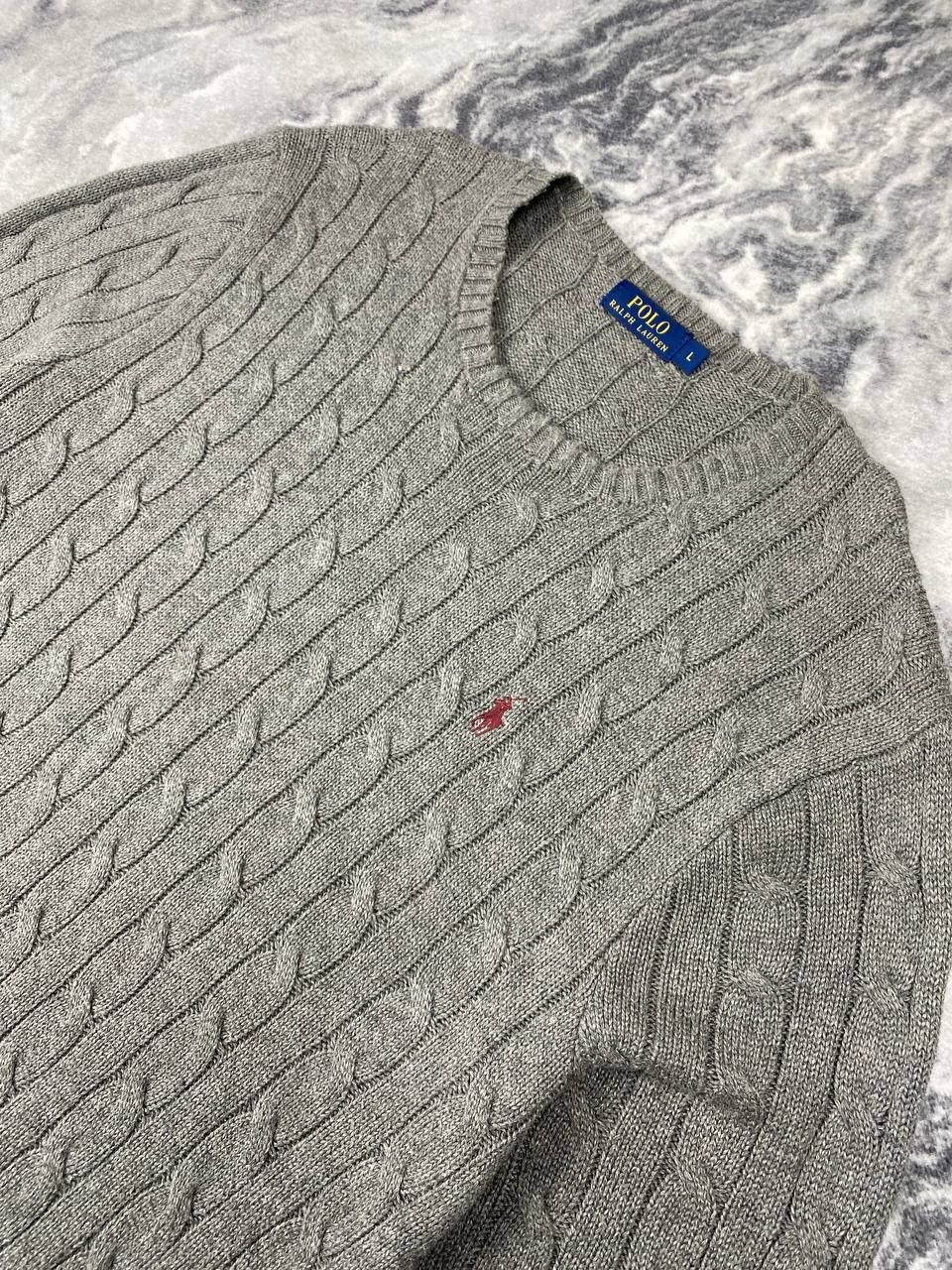 Polo Ralph Lauren Polo Ralph Lauen Cable Knit Sweater Size US L / EU 52-54 / 3 - 2 Thumbnail