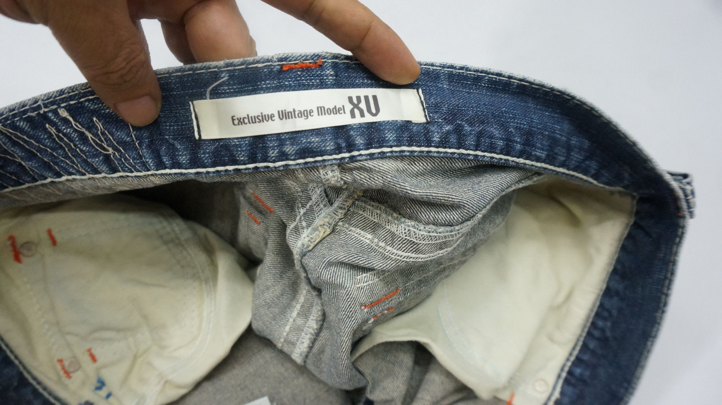 Edwin 🔥 Edwin Exclusive Vintage XVS EXV342 Flared Bootcut Jeans Size US 30 / EU 46 - 15 Thumbnail