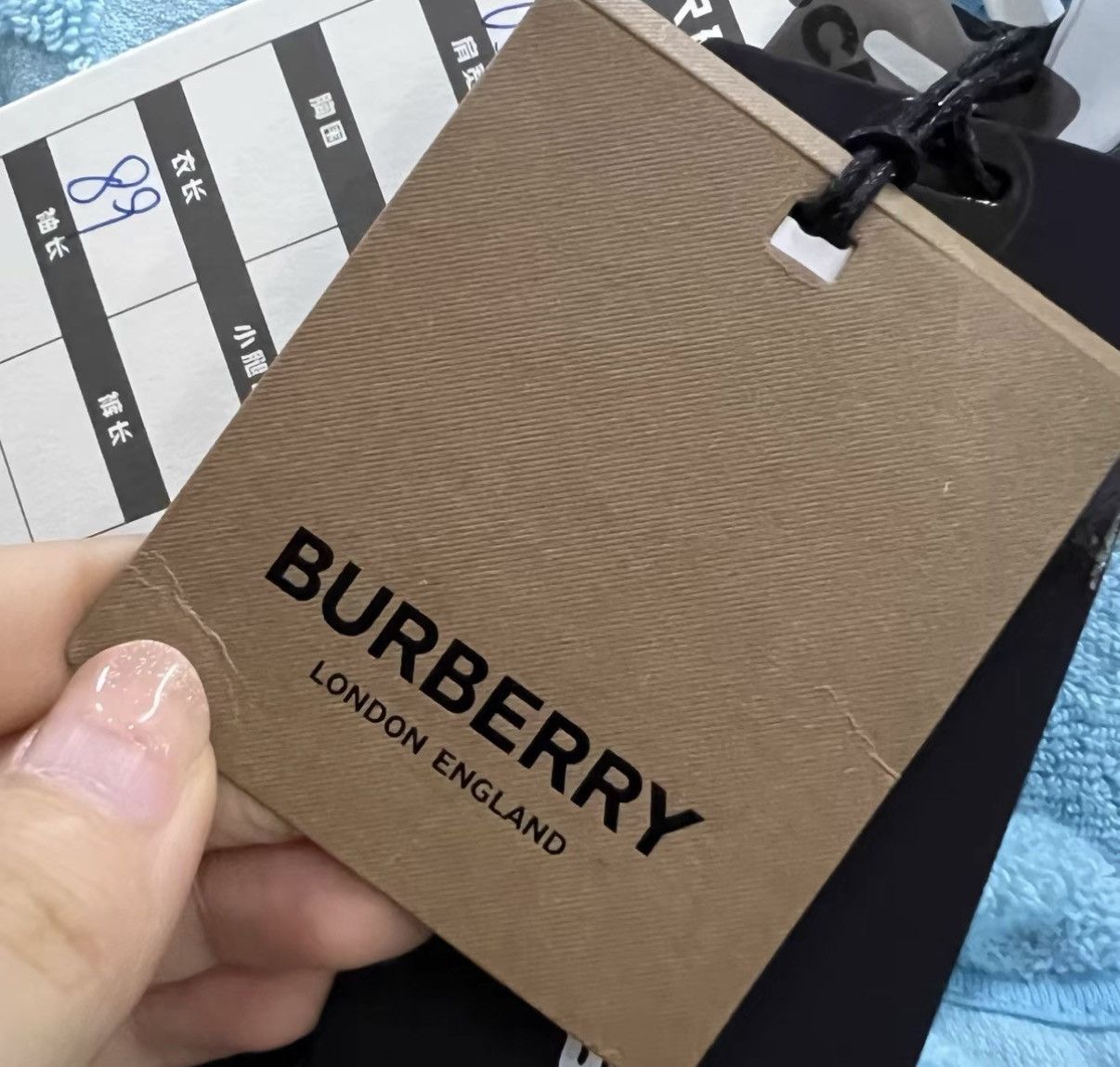 Burberry Burberry Light Blue Towel Cape J41 Size US S / EU 44-46 / 1 - 5 Thumbnail