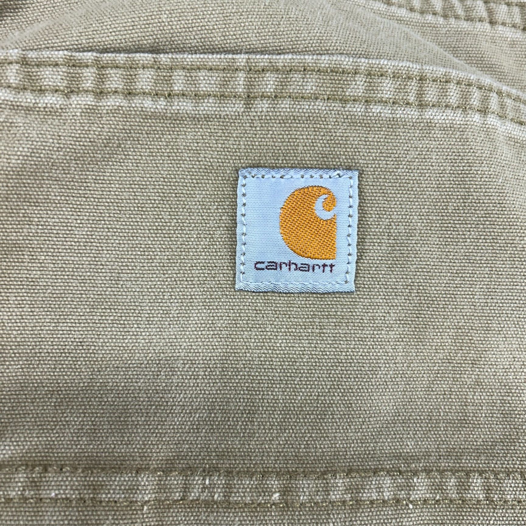 Carhartt Carhartt Pants Womens 12 Tall Brown Tan Slim Fit Straight Leg Cotton Rugged Flex Size 34" / US 12 / IT 48 - 3 Thumbnail