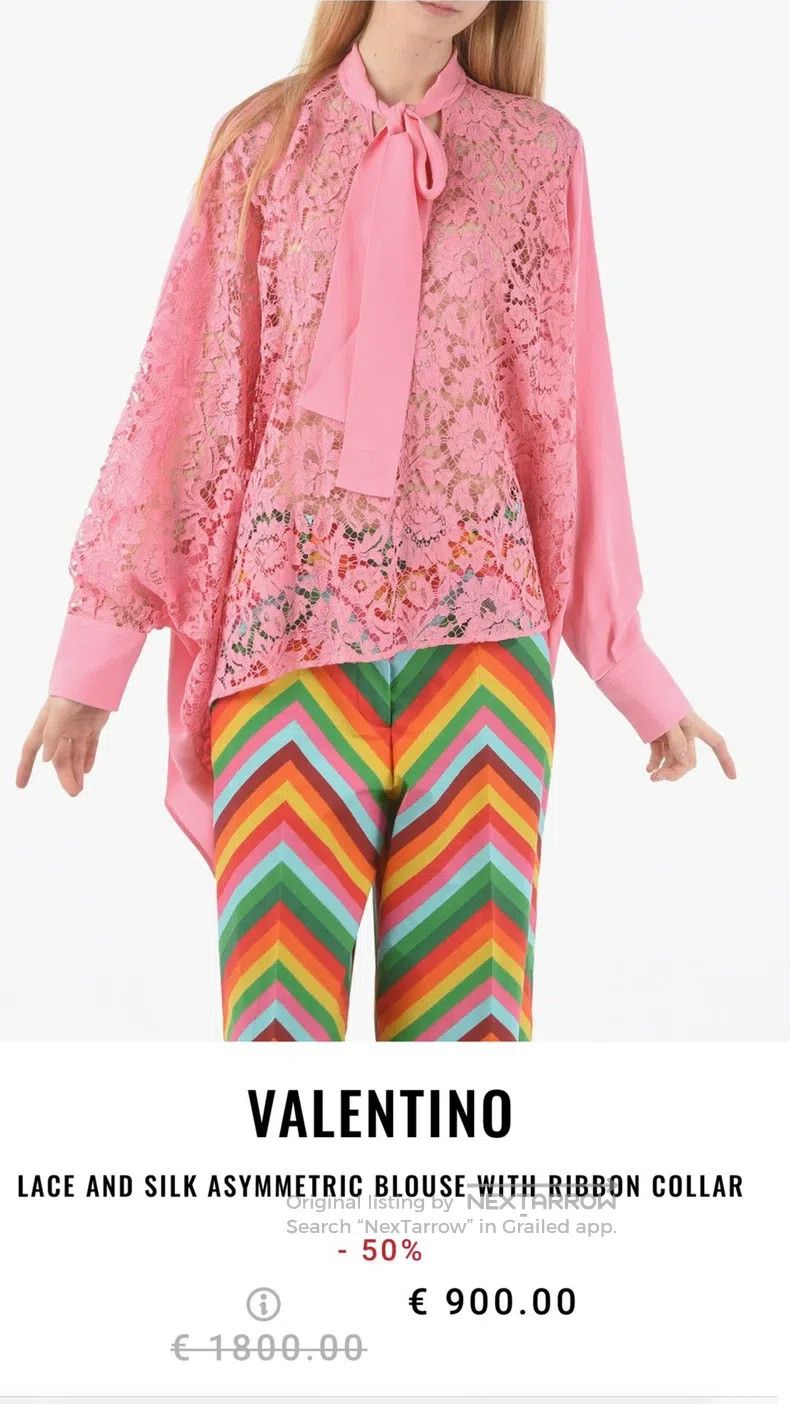 Valentino Valentino Silk shirt Size S / US 4 / IT 40 - 9 Thumbnail