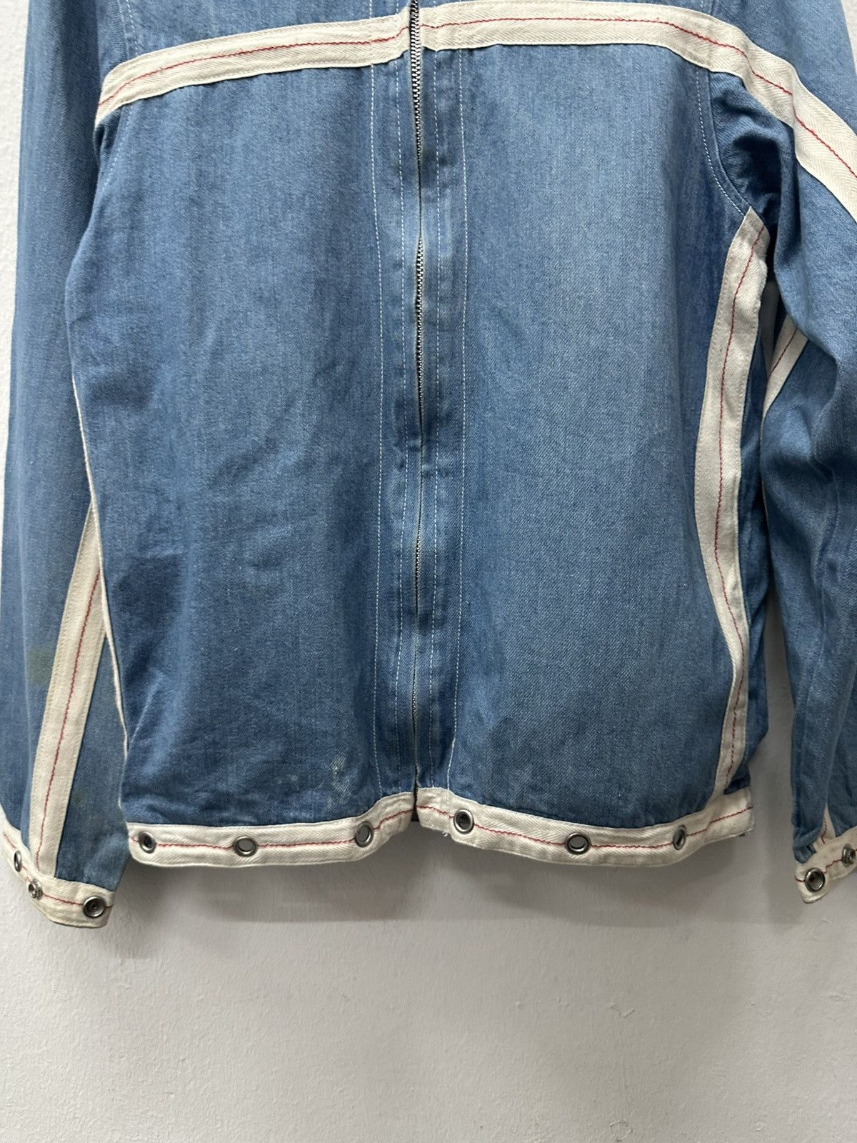 Sonic Lab Sonic Lab (Needles) Nepenthes Denim Zipper Jacket Size US M / EU 48-50 / 2 - 11 Thumbnail