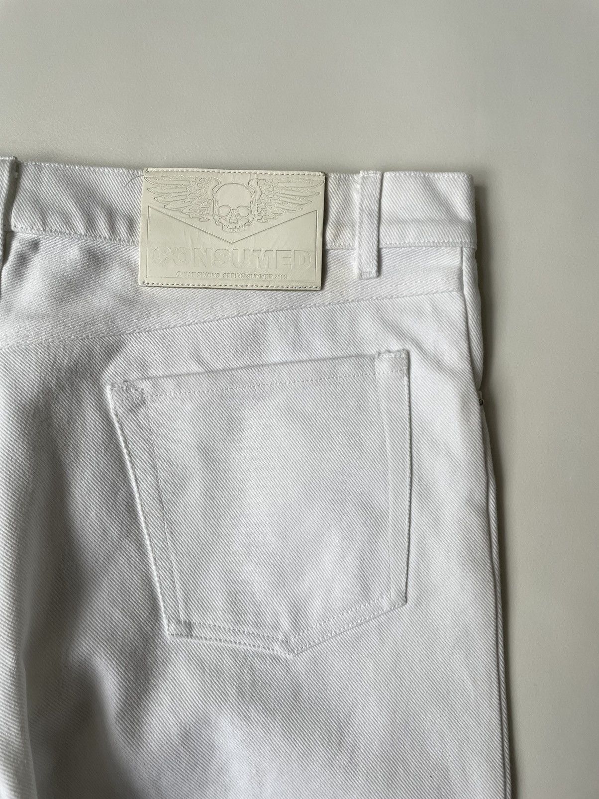 Raf Simons S/S 03 ‘Consumed’ MA-1 Pocket Jeans Size US 32 / EU 48 - 15 Thumbnail
