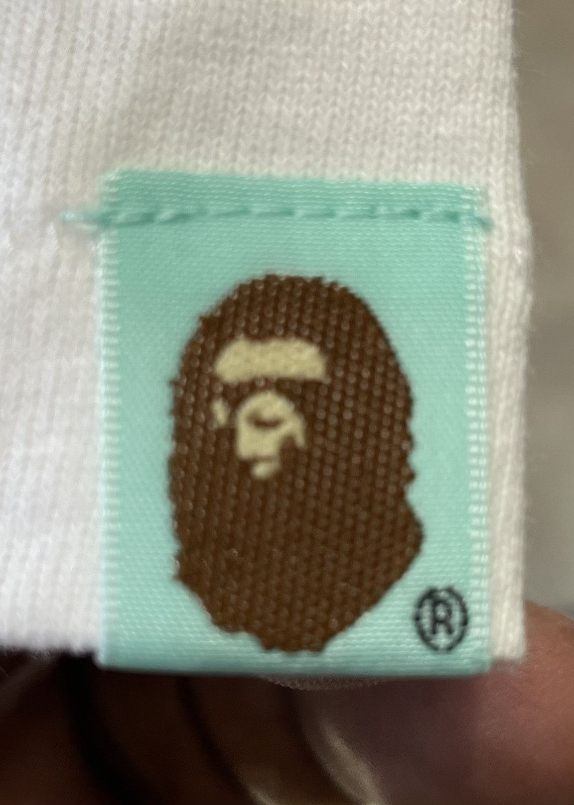 Bape BAPE x RSVP College Tee White Size US XL / EU 56 / 4 - 9 Thumbnail