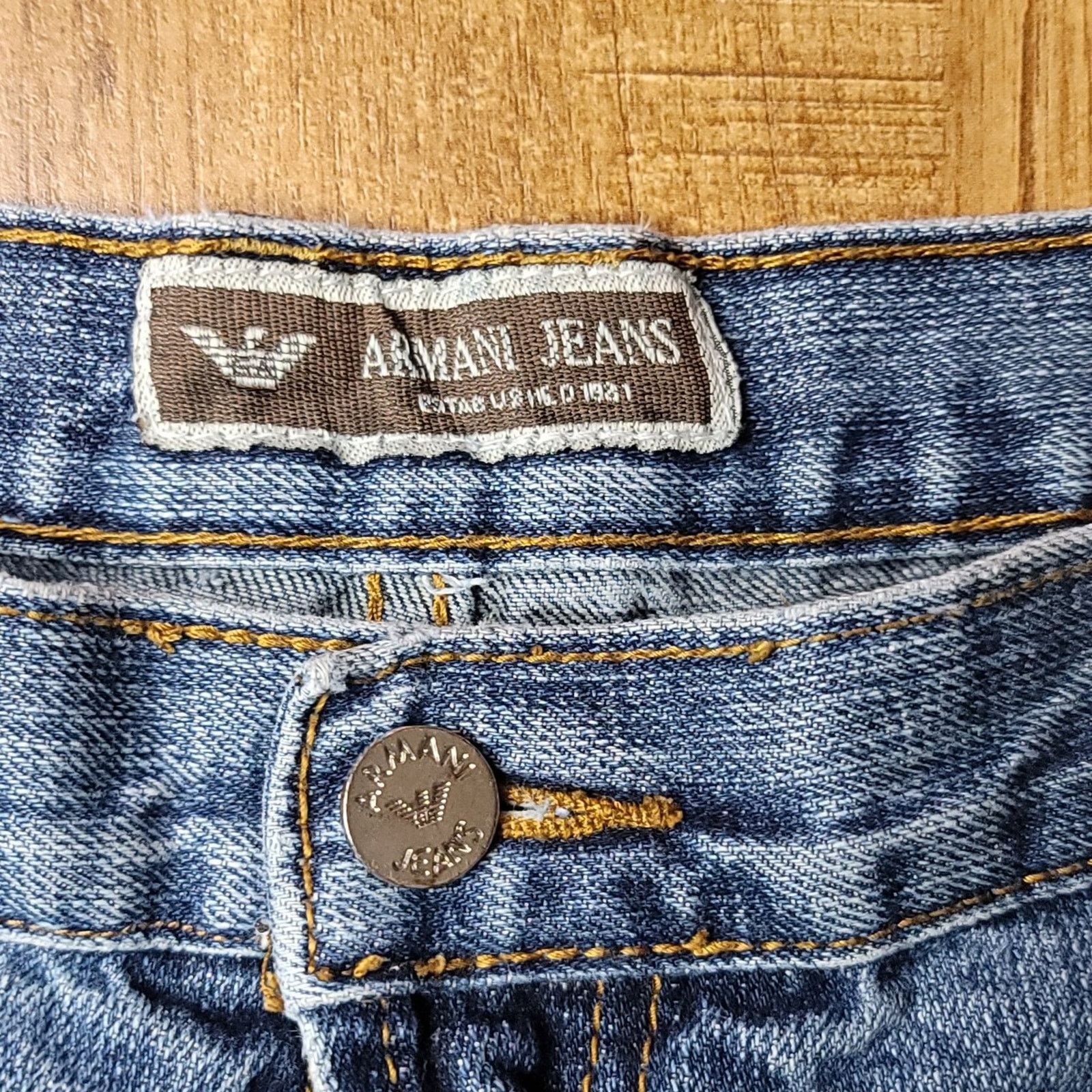 Giorgio Armani Vtg Giorgio Armani Denim Jeans Size US 44 / EU 60 - 5 Thumbnail