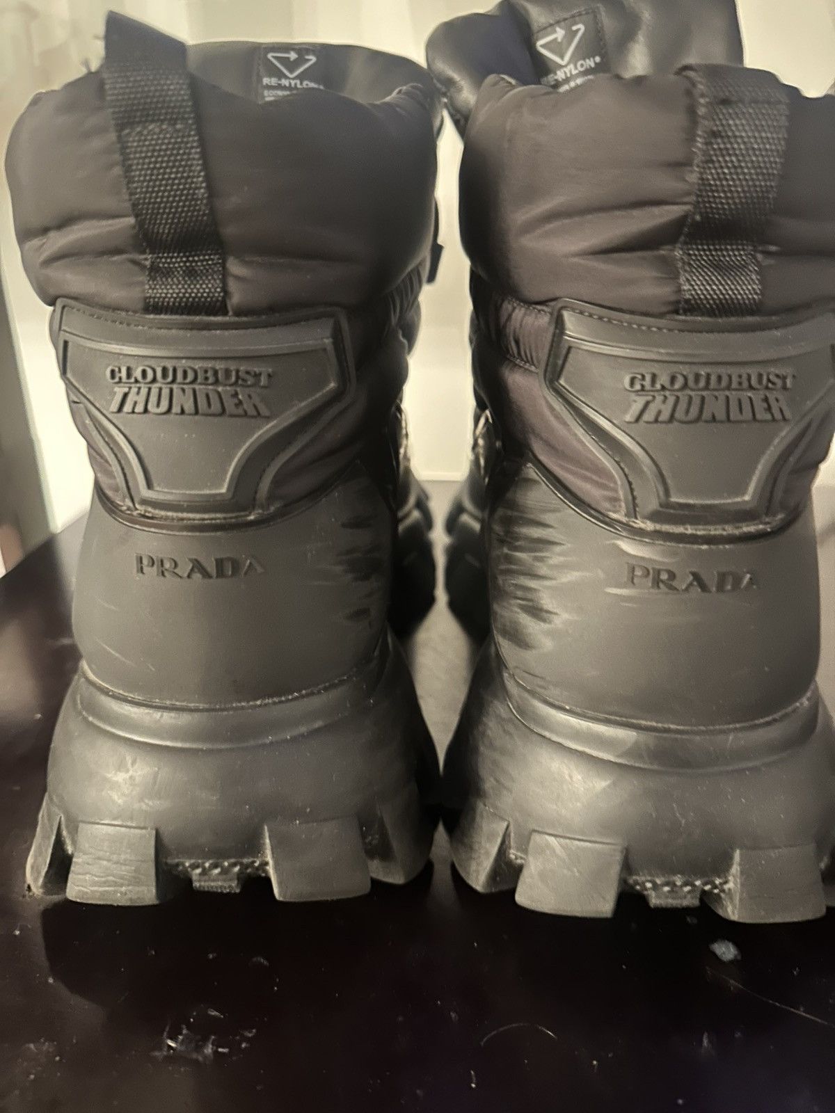 Prada Cloudbust Thunder prada black boots Size US 11.5 / EU 44-45 - 3 Thumbnail