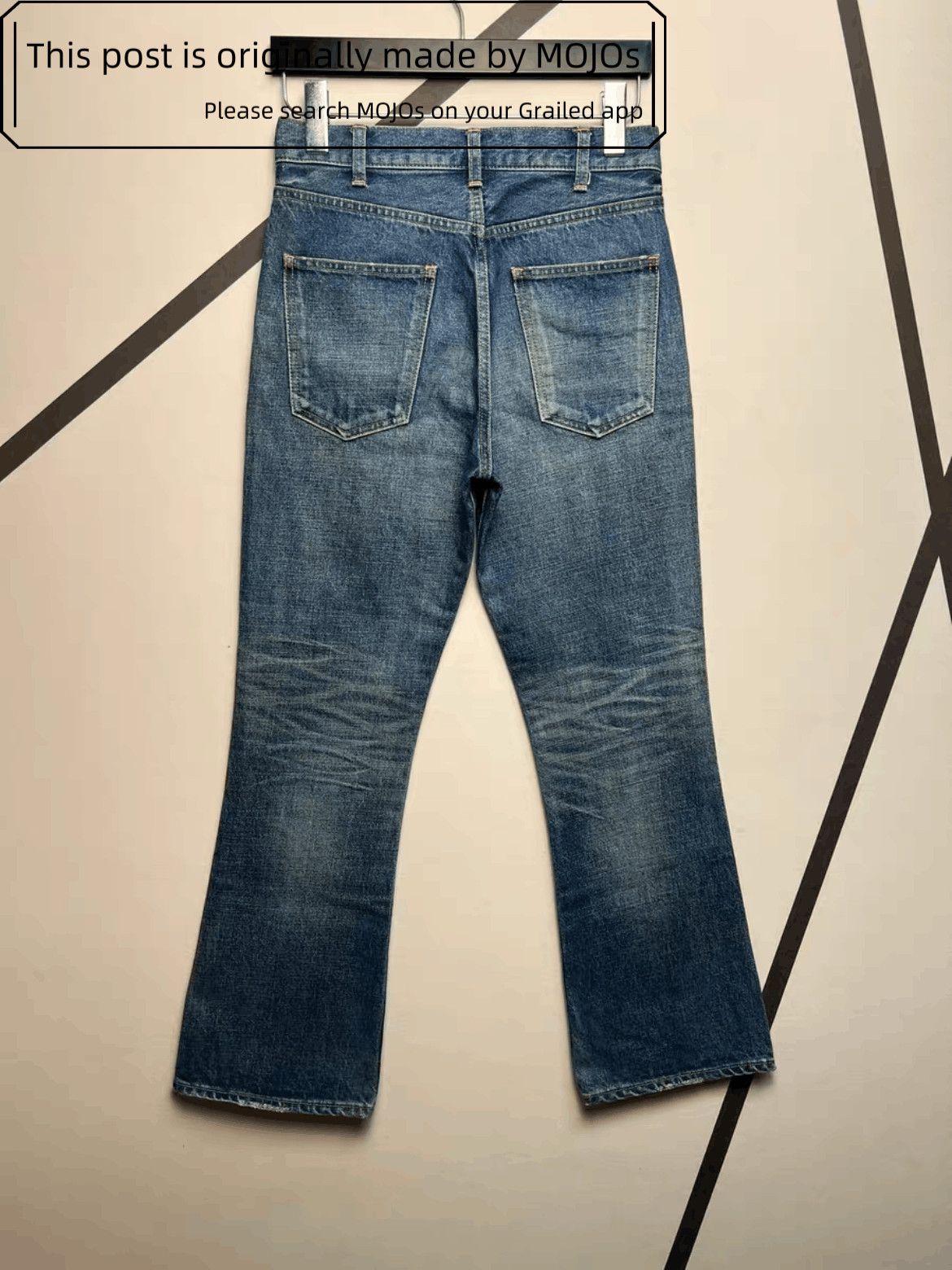 Celine Sz 27 Celine 20AW Dylan Denim mojos921823 Size US 27 - 2 Thumbnail